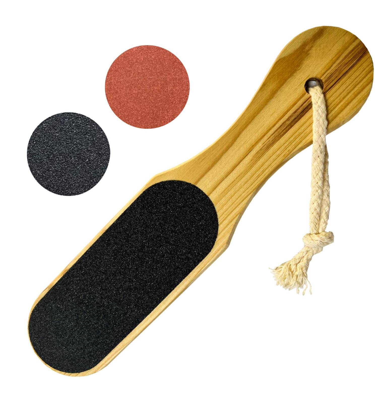 MAKEVAYEE Wood Pumice Stone - Professional Callus Remover & Foot Scrubber - Buy Online on GoSupps.com