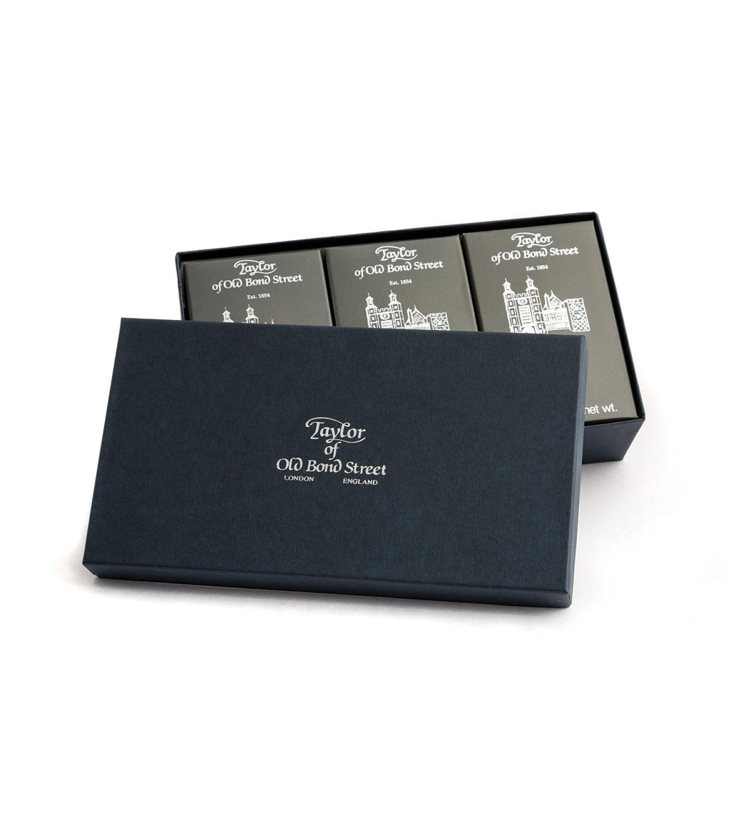 Taylor of Old Bond Street Eton Collection Bath Soaps - Premium 3 x 7 oz Luxury Soaps for International Shipping - Buy Online on GoSupps.com