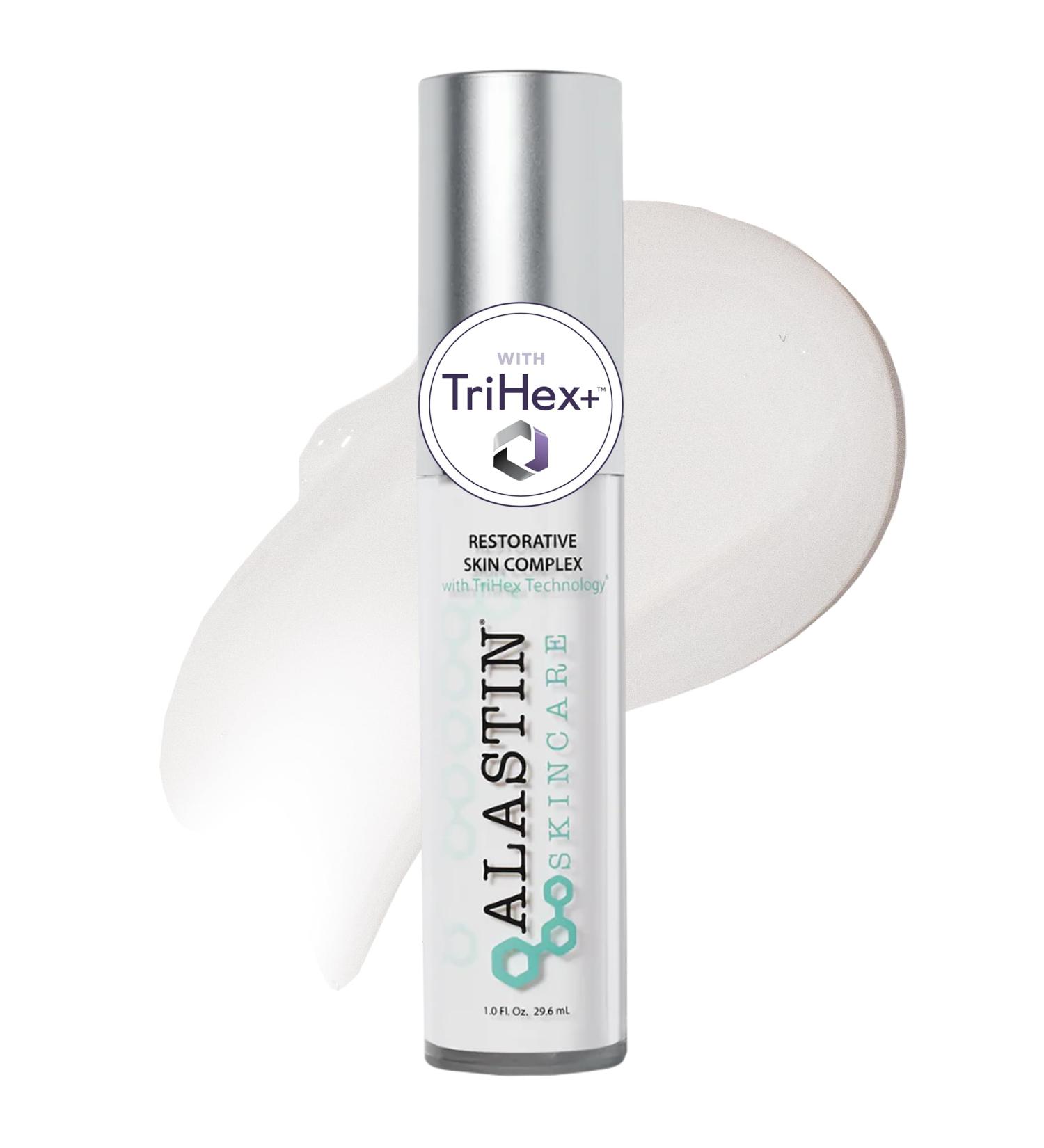 ALASTIN Skincare Restorative Skin Complex Face Serum | With Peptides Niacinamide | Improve Dull Dry Skin and Appearance of Fine Lines & Wrinkles | Combat Signs of Aging (1oz) Restorative Skin Complex with TriHex+ Technology - Buy Online on GoSupps.com