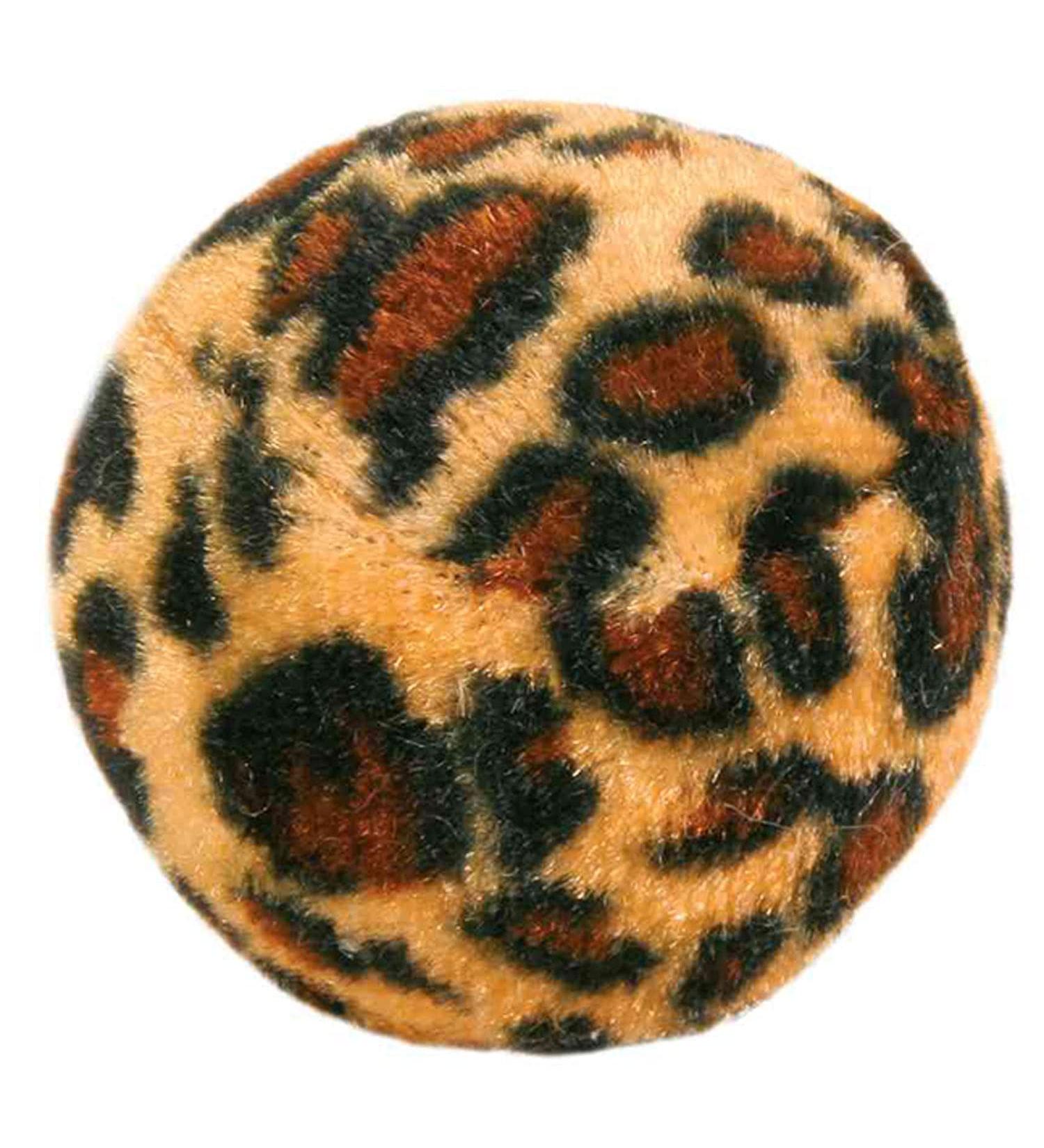 Trixie 4109 Leopard Pattern Play Balls Set of 4 4 cm | International Shipping Available - Buy Online on GoSupps.com