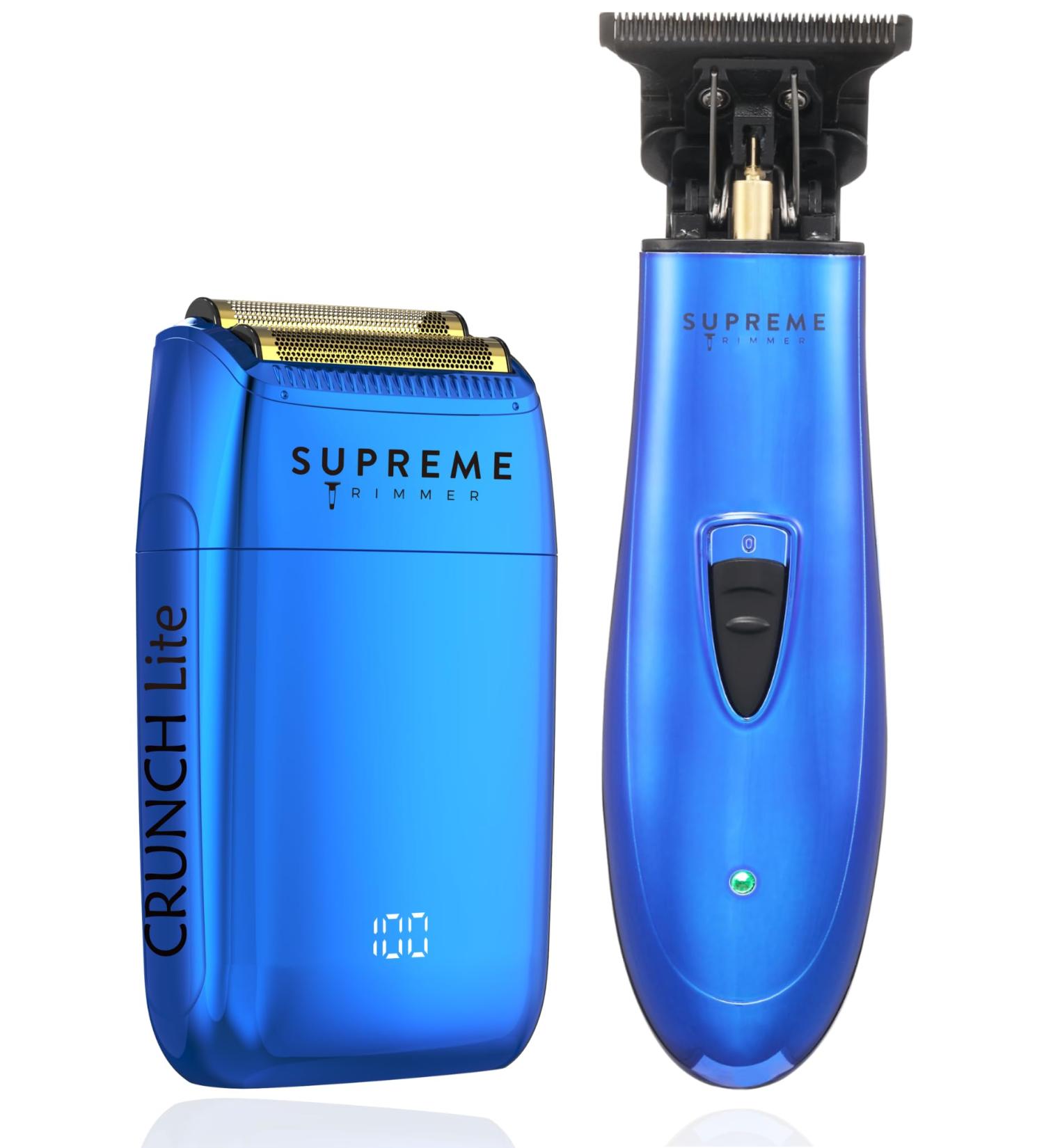 Buy Supreme Trimmer DLC T Shaper & Crunch Lite Haircutting Kit | Professional Barber Hair Trimmer ST5205 & STF600 Foil Shaver | International Shipping Available - Buy Online on GoSupps.com