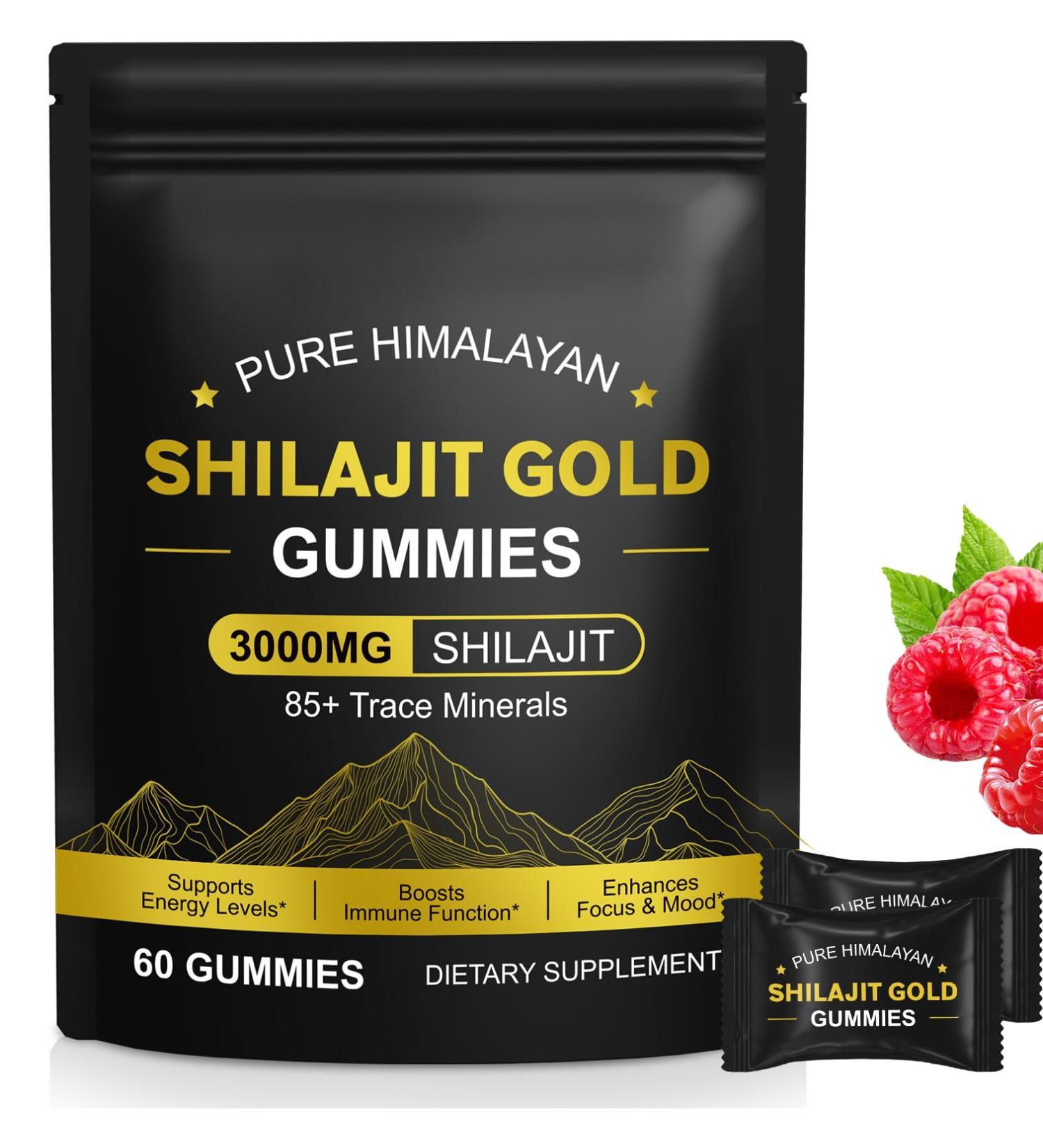 Gummies Shilajit pour hommes - Buy Online on GoSupps.com