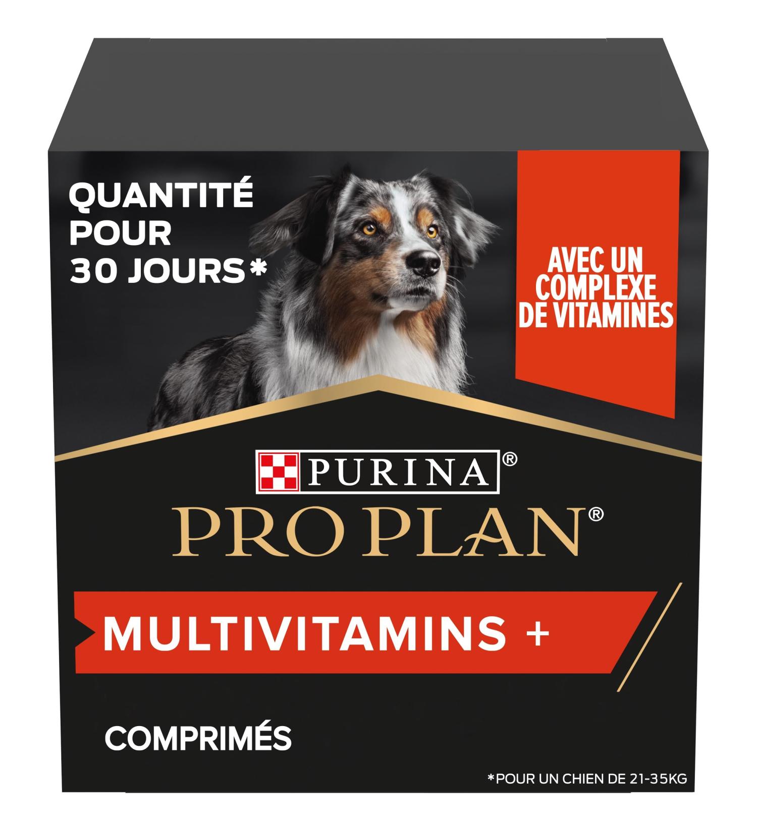 PURINA PRO PLAN | Multivitamins+ | Complementary Food Tablets | Dog | 67g Box - Buy Online on GoSupps.com