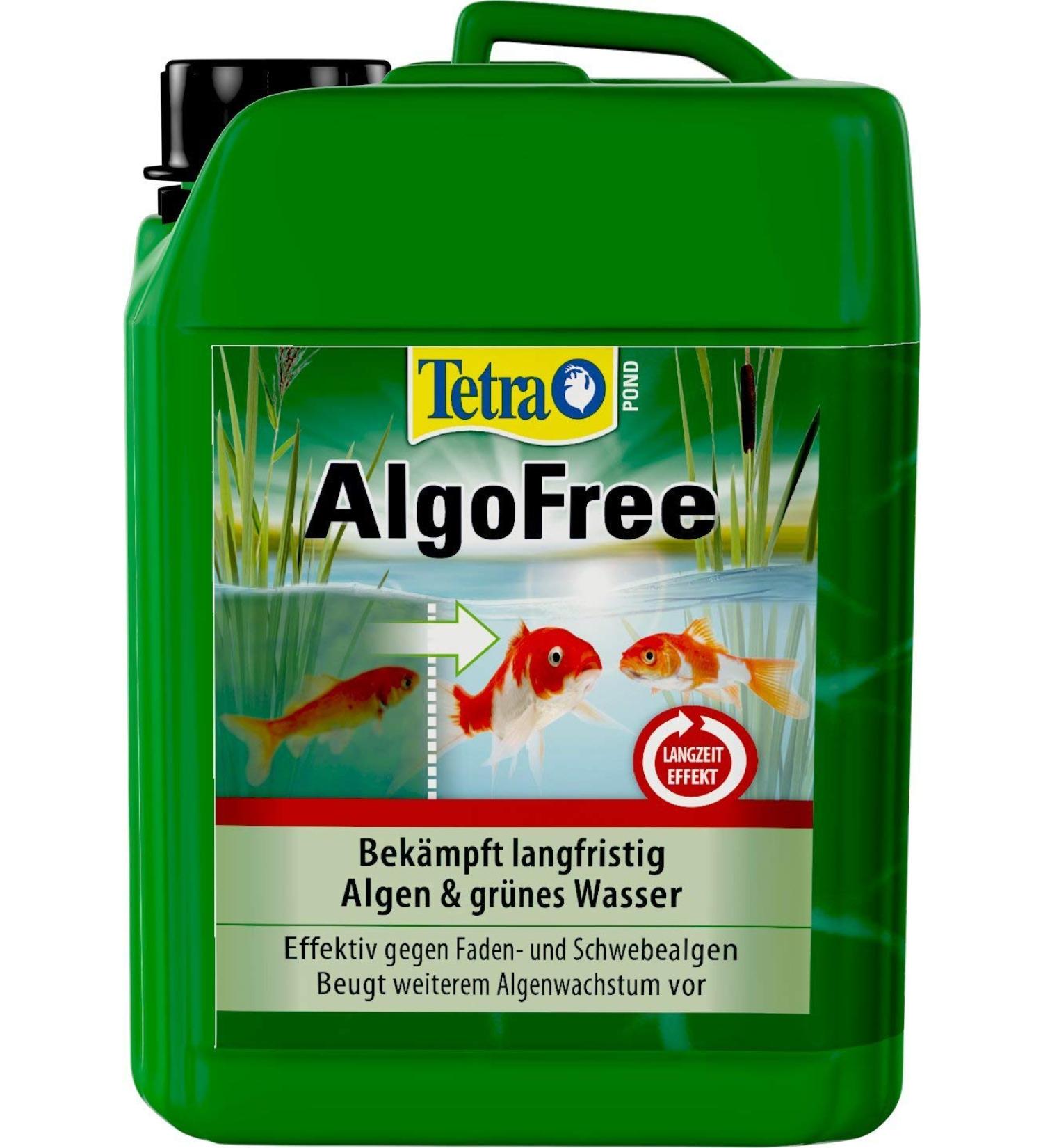Tetra Pond AlgoFree - 3L Floating Algae Killer for Garden Ponds | Combat Green Water & Filamentous Algae - Buy Online on GoSupps.com