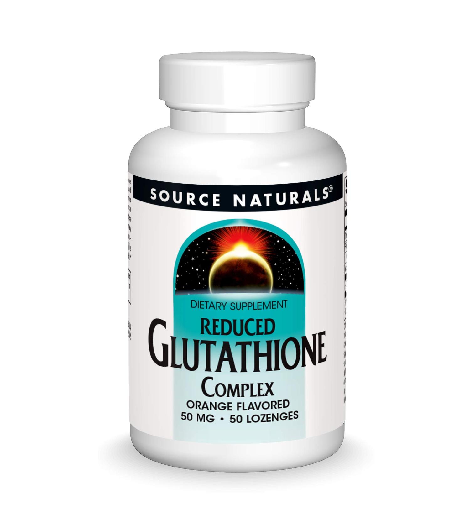 Source Naturals Glutathione Complex 50mg - 50 Tablets - Buy Online on GoSupps.com
