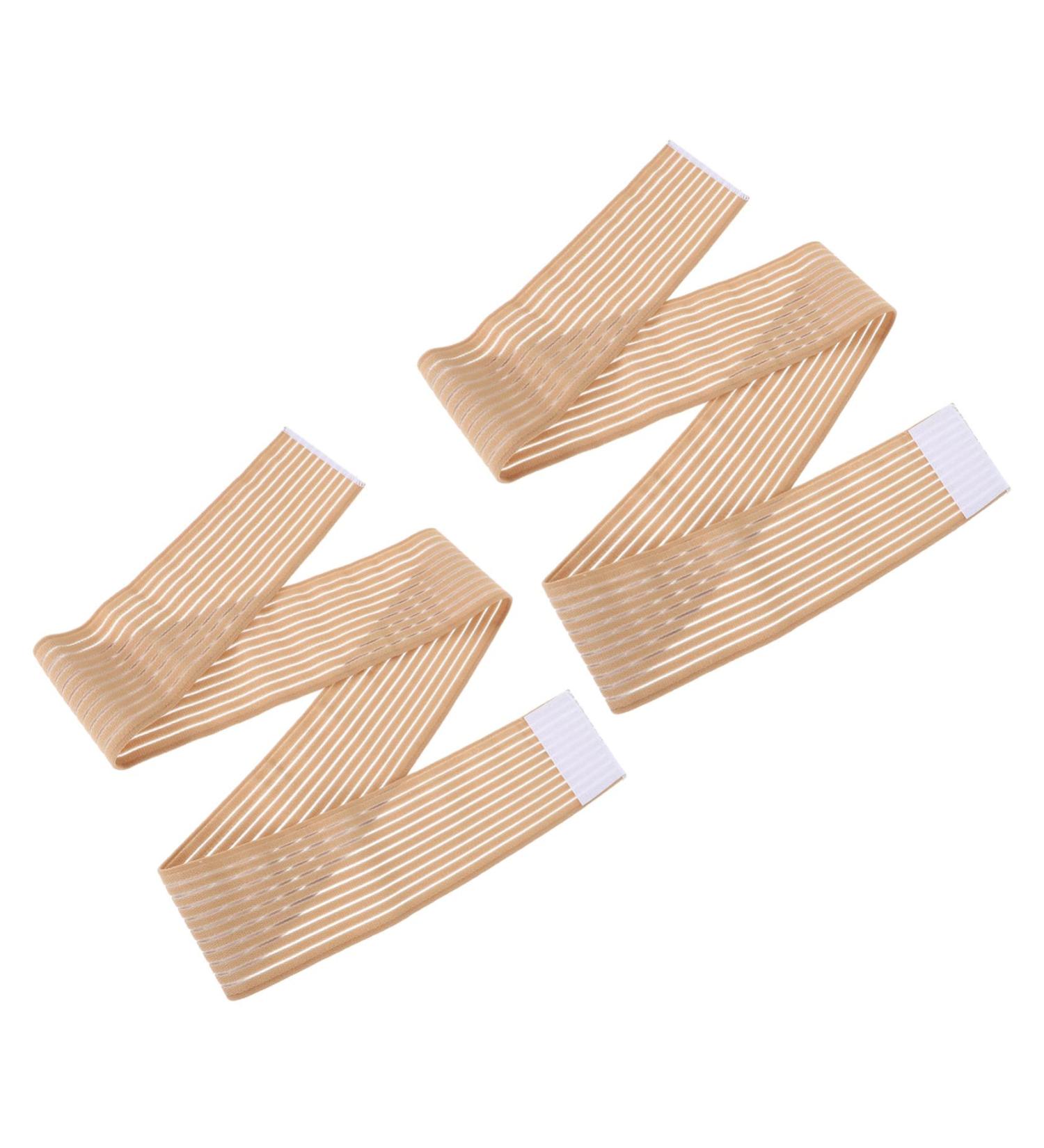 FRCOLOR Knee Pads - 2 Rolls Compression Support Brace for Dance & Fitness - Elastic Knee Cushion Sleeves with Nylon Straps for Sports - Buy Online on GoSupps.com