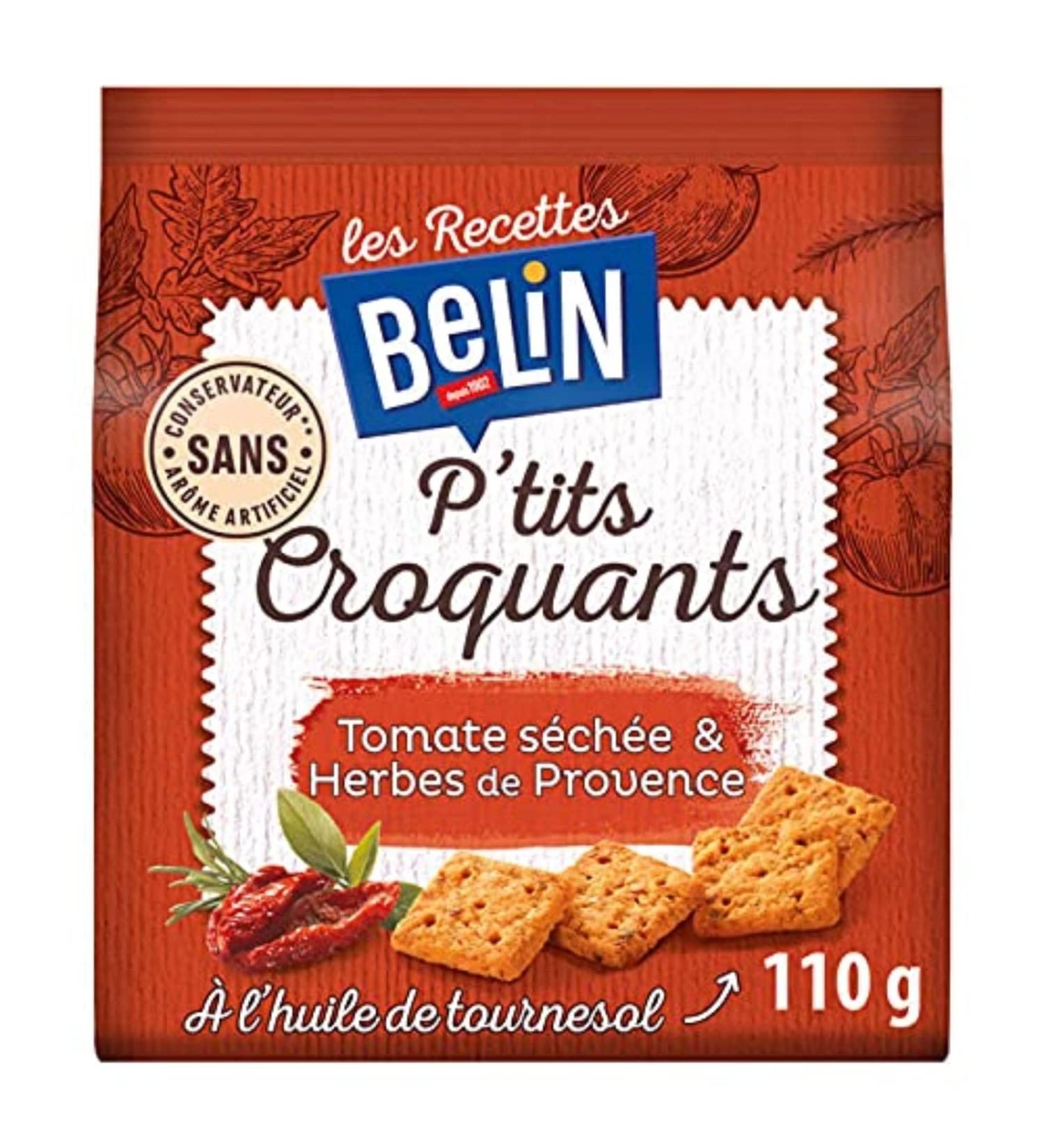 P'tits croquants - Salty aperitif - Dried tomato and herbs of Provence - 110g