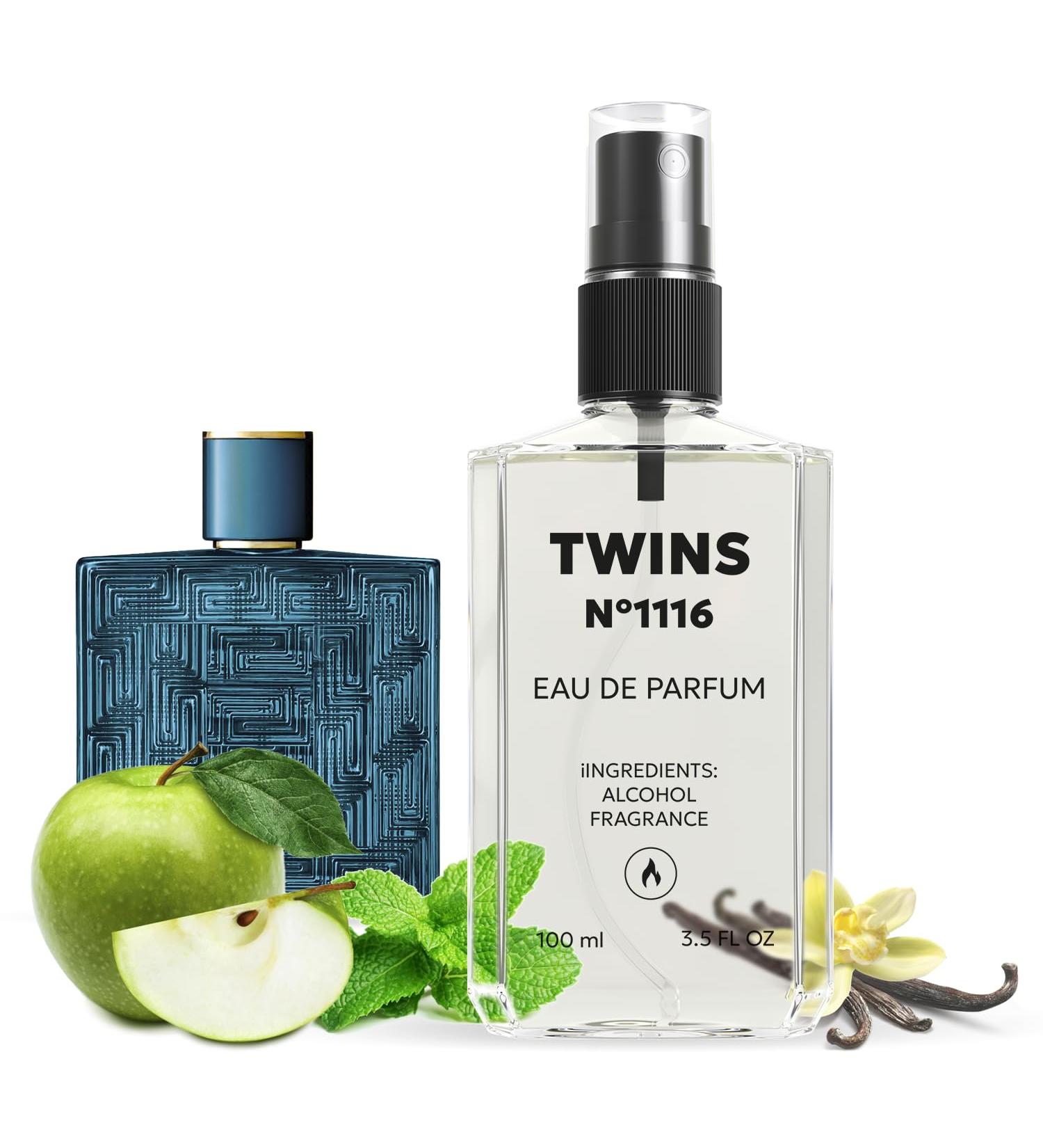 TWINS Impression of Eros Men | Perfume for Men Eau de Parfum | No.1116 | 3.4 Fl Oz / 100 ml Versace Eros Men Impression - Buy Online on GoSupps.com