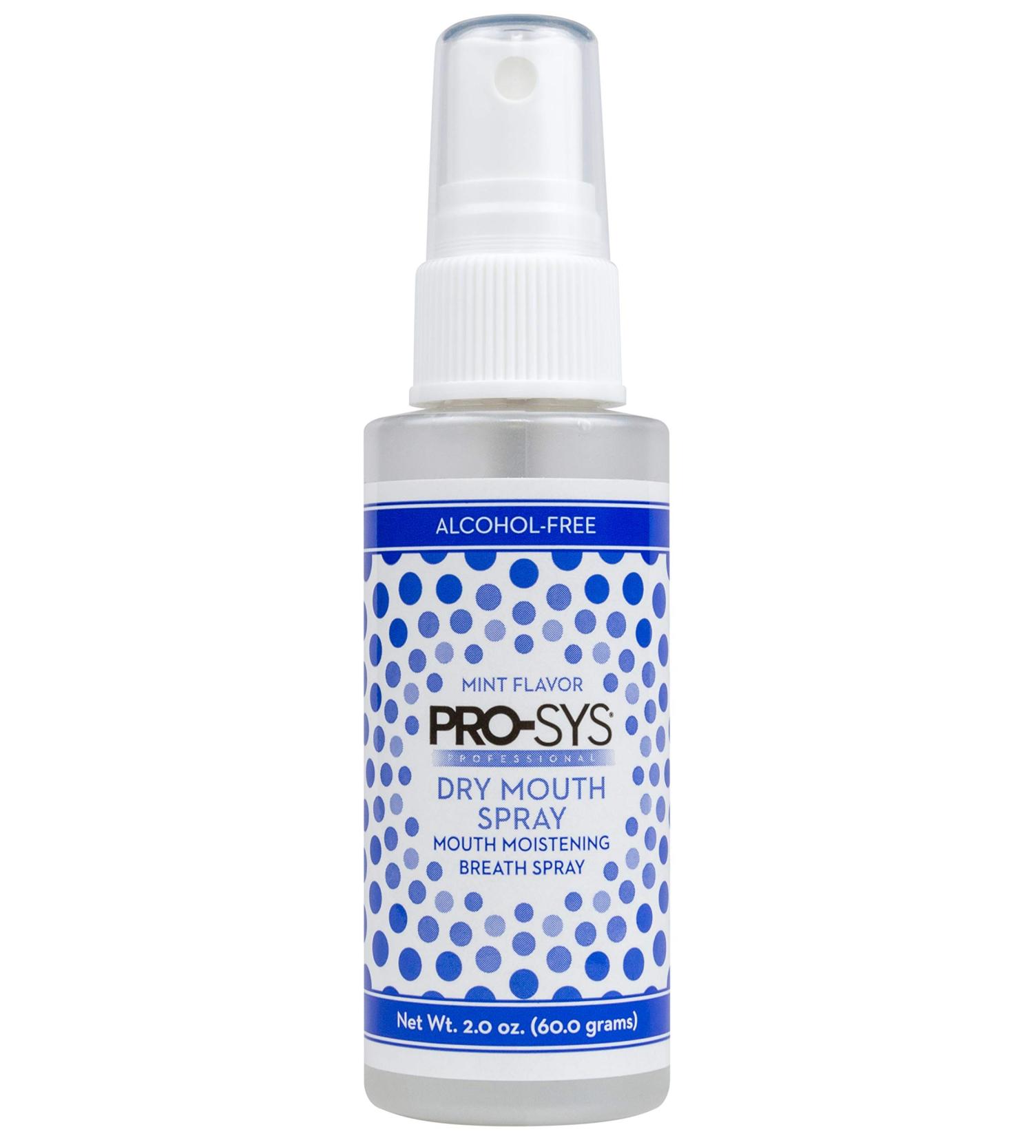 PRO-SYS Alcohol-Free Dry Mouth Spray - Sugar-Free, Mild Mint Flavor - 2 fl. oz - Buy Online on GoSupps.com