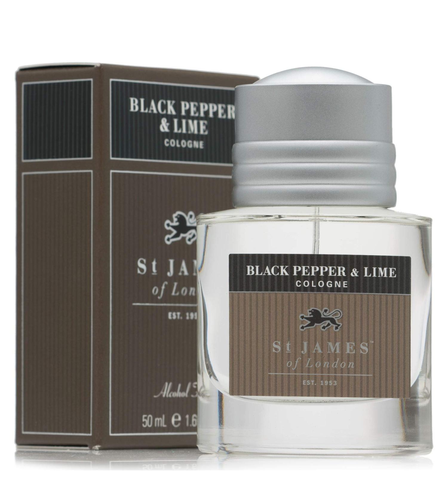 St James of London Black Pepper & Lime Cologne 1.69 oz - Buy Online on GoSupps.com