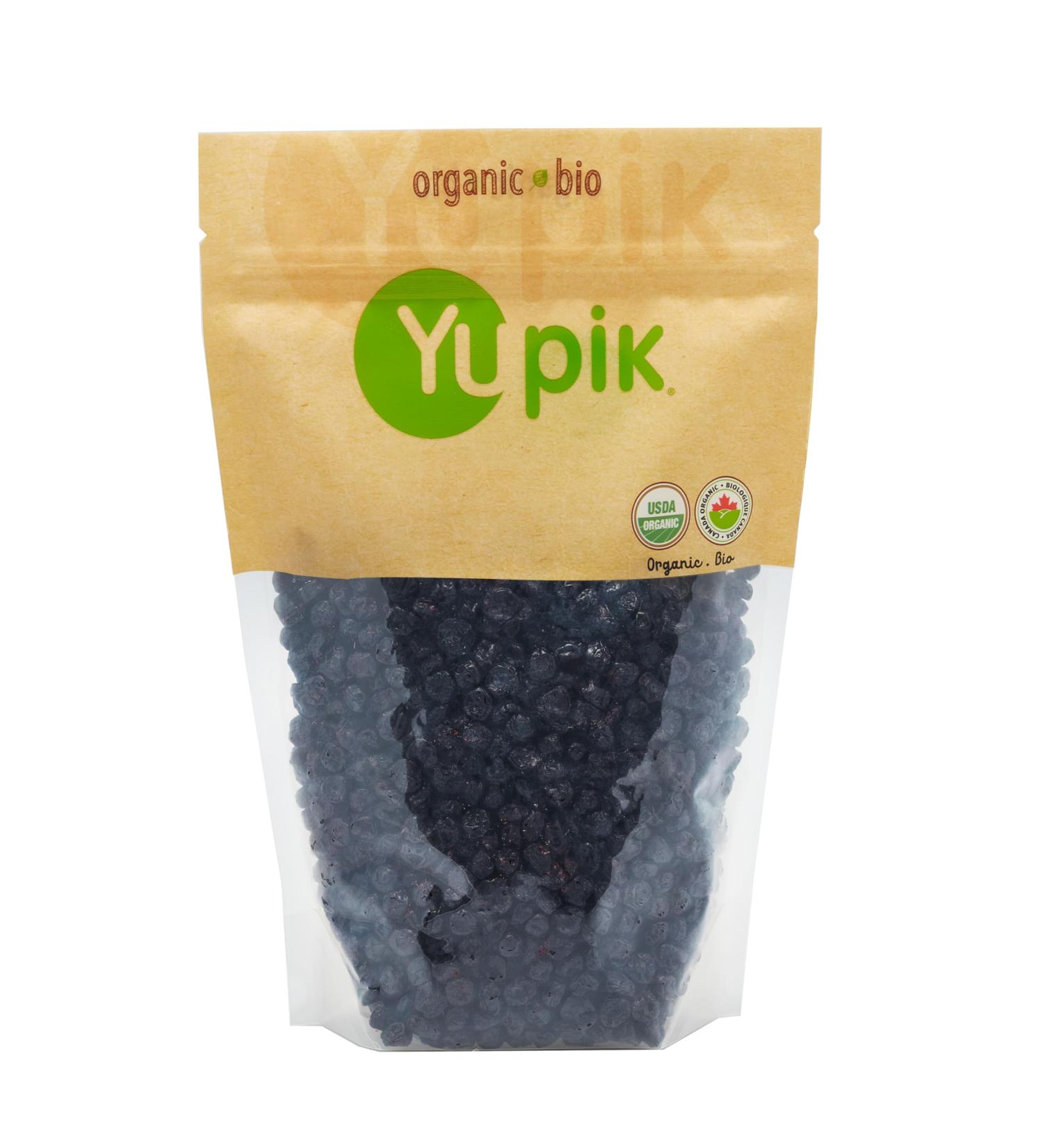 Yupik Organic Dried Blueberries 1 kg Gluten-Free Non-GMO Kosher Vegan Sweet Dried Fruits Whole Berries No Sulphites Source of Fiber Healthy Snacks Ideal for Baking & Topping 1 kilograms - Buy Online on GoSupps.com