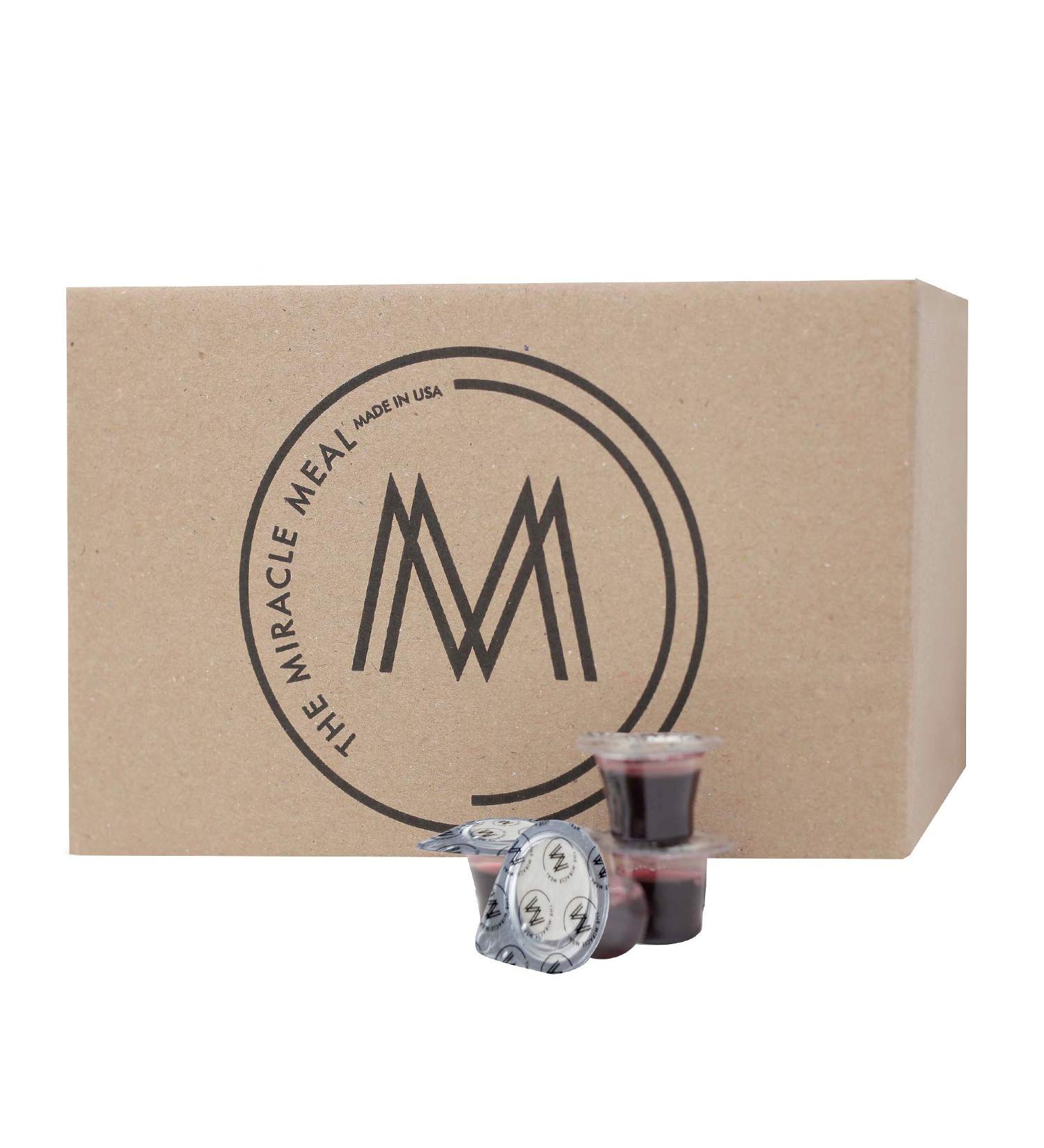 Miracle Meal Pre-filled Communion Cups & Wafer Set - Box of 250 with Concord Grape Juice - Made in USA - Buy Online on GoSupps.com