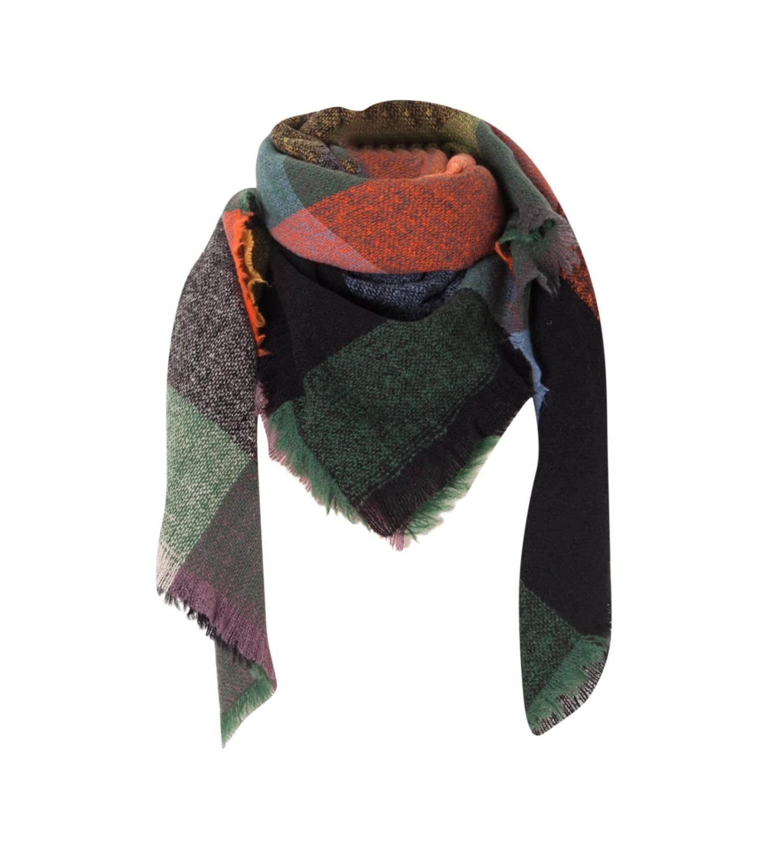 Luxurious Women's Triangular Cashmere Scarf | Warm Autumn Wrap - Elegant & Large Size - Buy Online on GoSupps.com