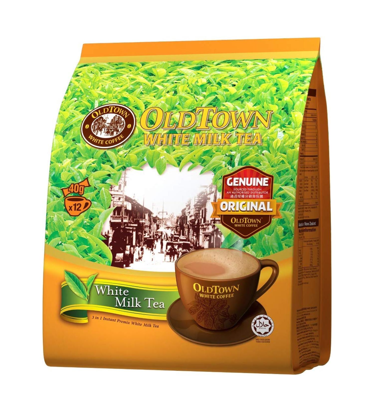 Old Town White Coffee 3-in-1 White Milk Tea 480 g