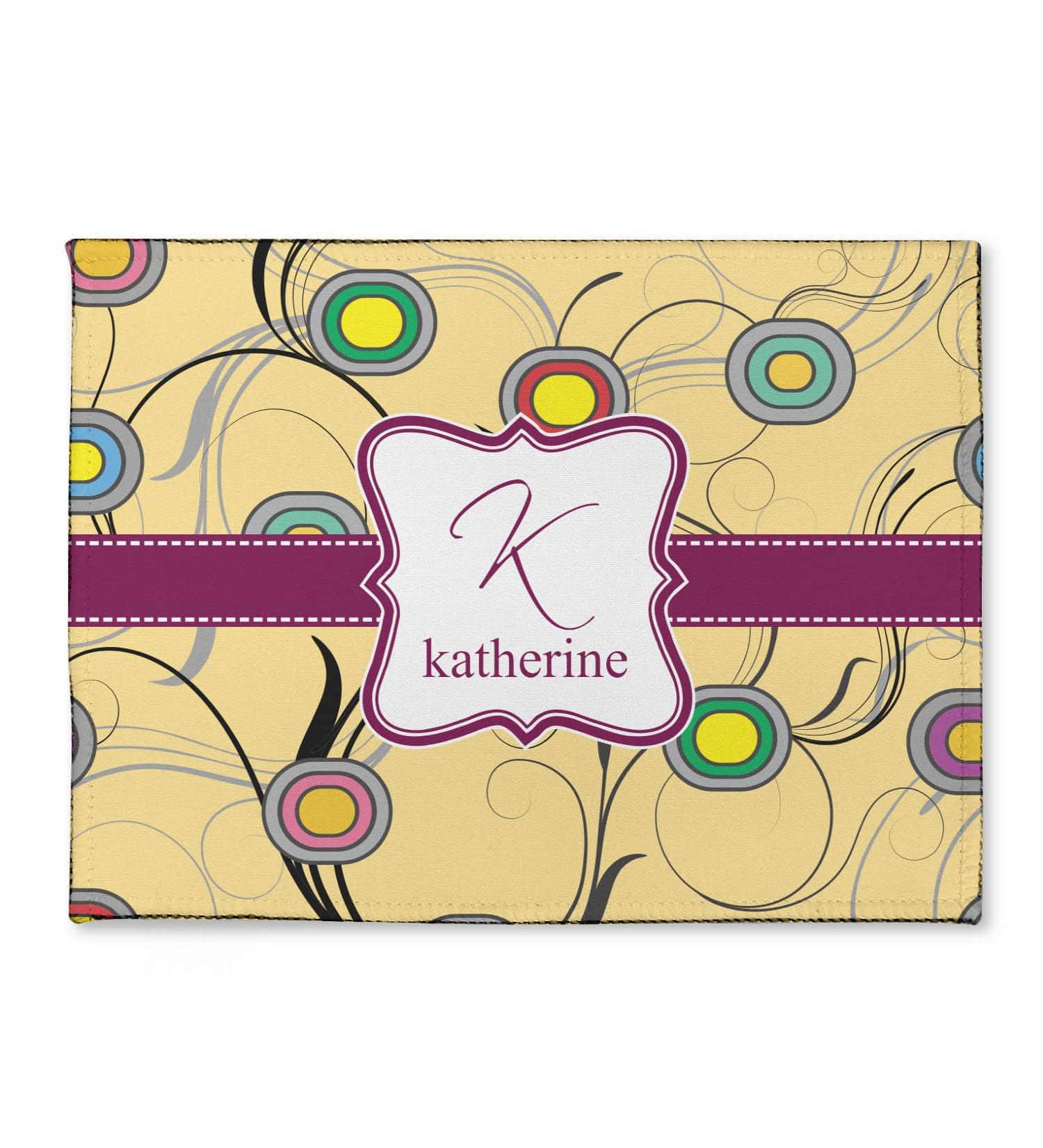 Personalized Ovals & Swirls Microfiber Screen Cleaner | YouCustomizeIt - International Shipping Available - Buy Online on GoSupps.com