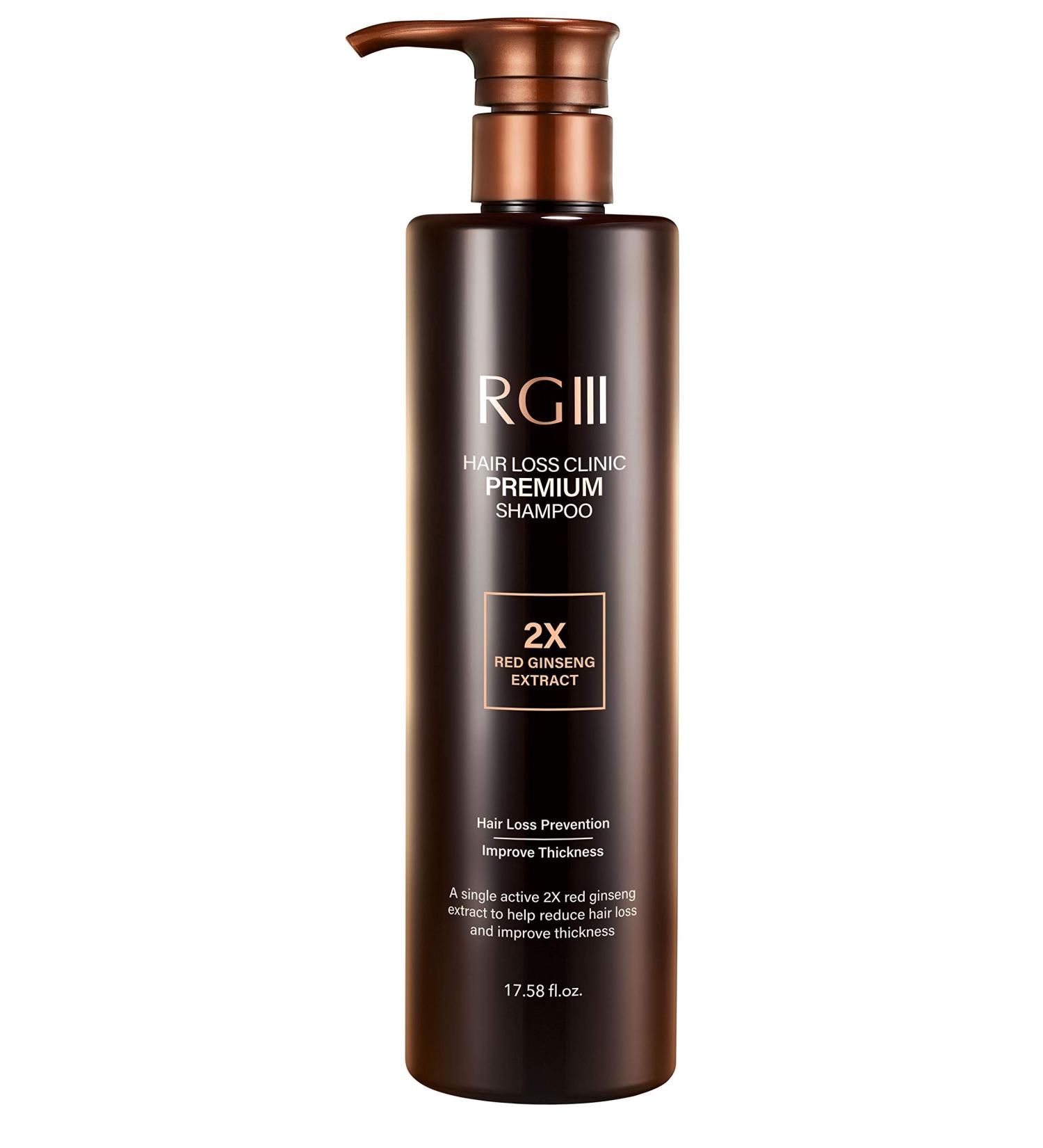 RG3 Premium Hair Loss Clinic Shampoo 17.58 Fl Oz - Restore Hair Growth with One Bottle - Buy Online on GoSupps.com