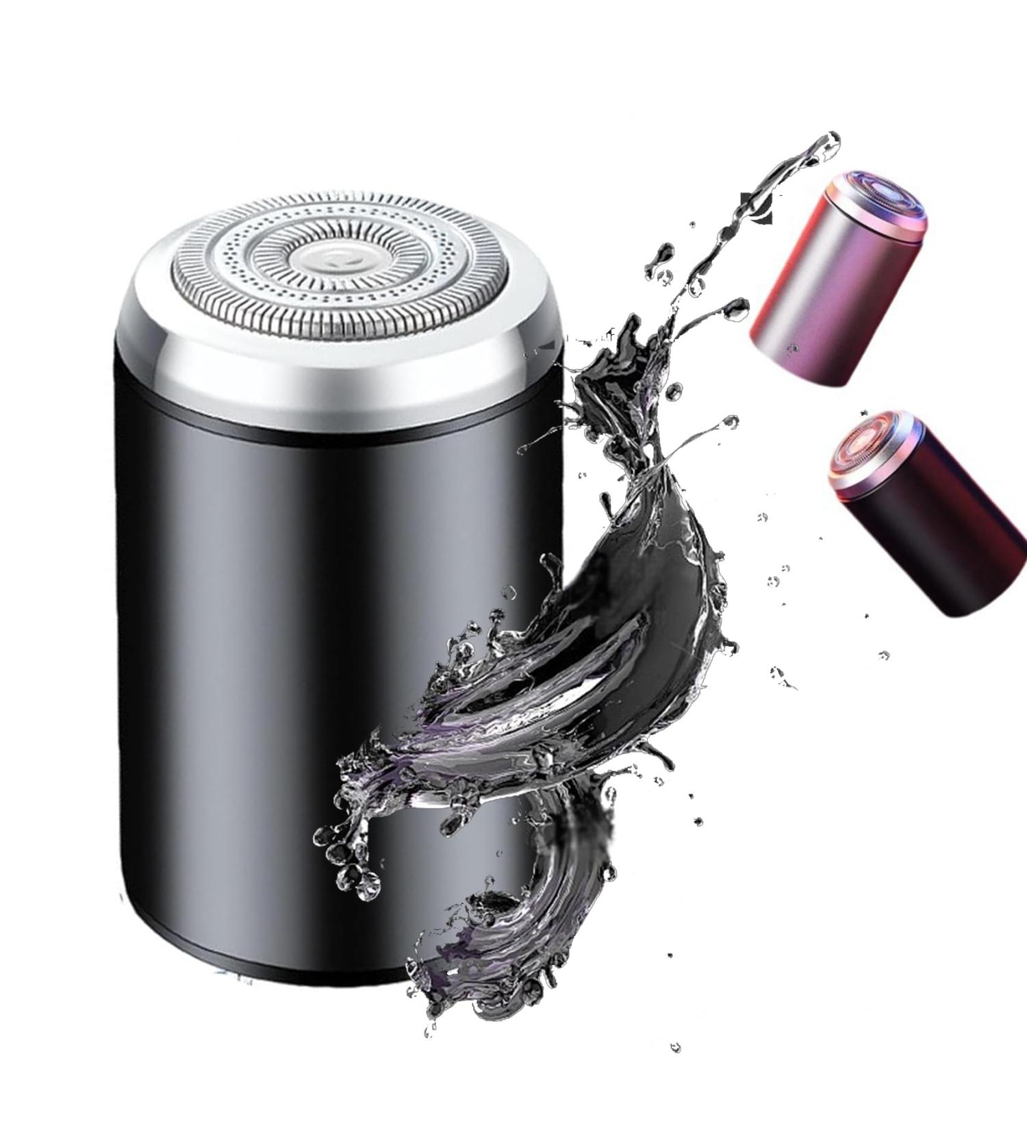 Sopami Mini Electric Shaver Sopami Portable Mini Electric Shaver Pocket Size Washable Electric Razor USB Rechargeable Waterproof Shaver Electric Beard Trimmer for Car Travel (Black) - Buy Online on GoSupps.com