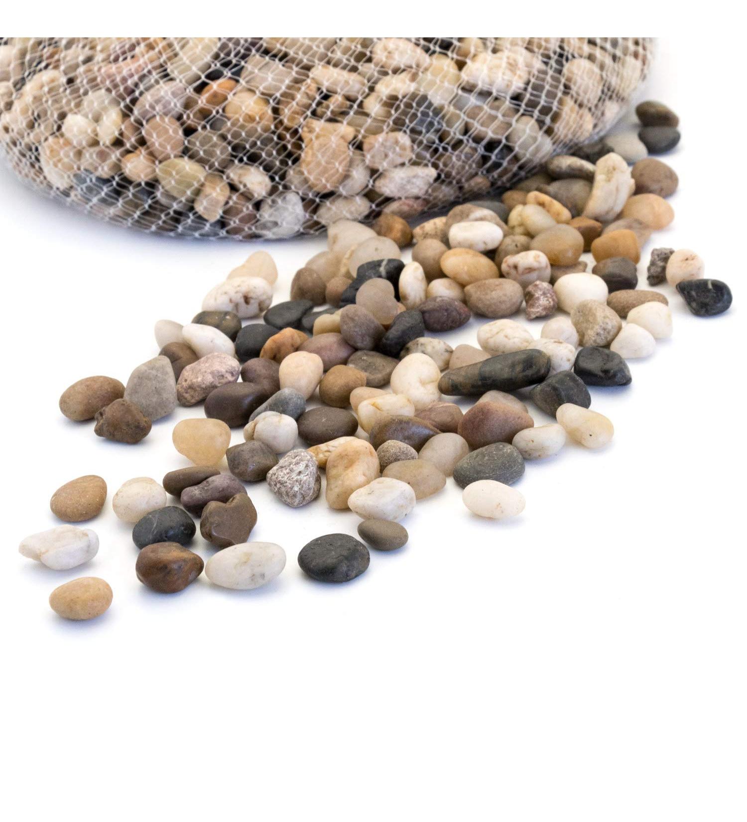 Royal Imports 5LBS River Rocks - Decorative Pebbles for Garden, Plants, Vases, Succulents, Aquariums & Crafting - Buy Online on GoSupps.com