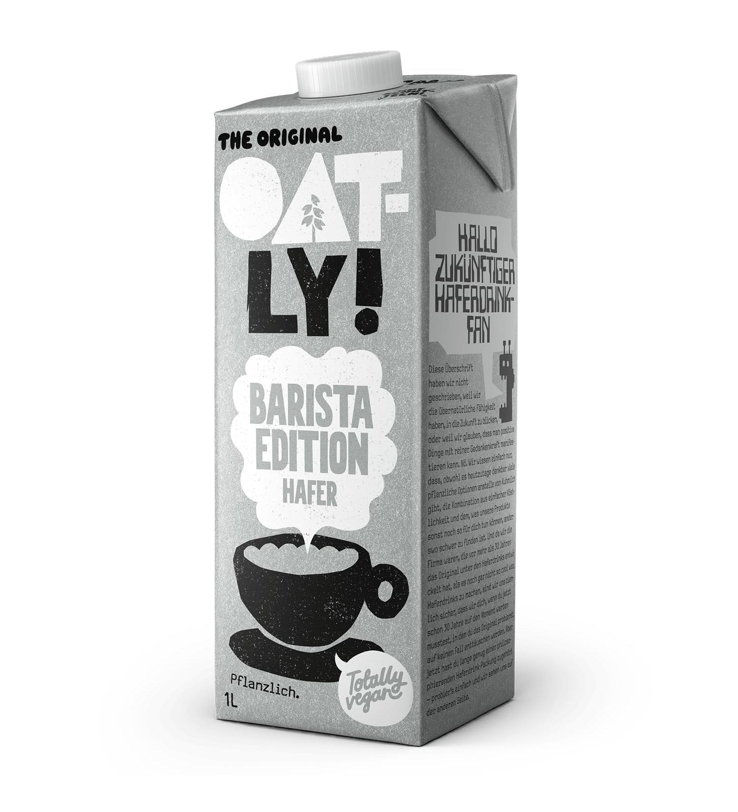 Oatly - Boisson lAvoine Edition Barista - Buy Online on GoSupps.com