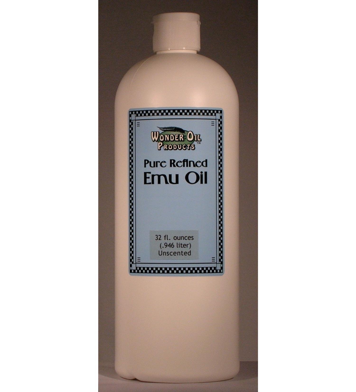 32 fl. ounces 100% Pure Triple Refined Emu Oil - Buy Online on GoSupps.com