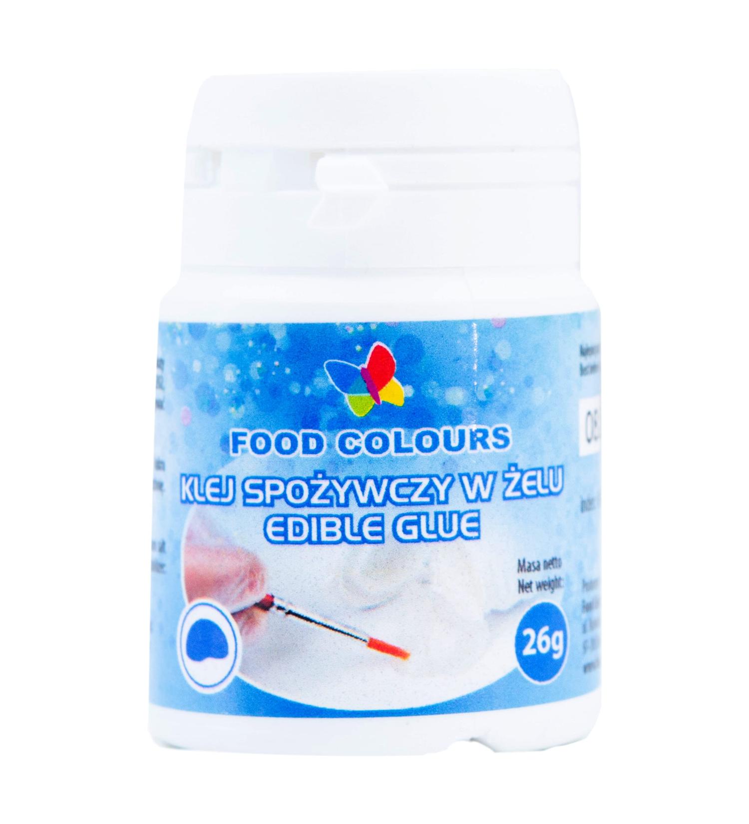 Food Colours Edible Gel Glue 26G Sugar Glue Glue for Quick Decorative Repairs