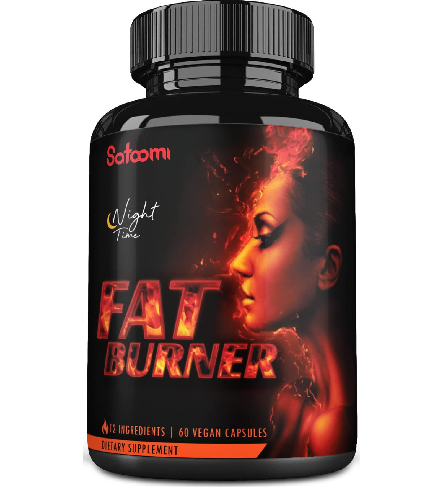 12-in-1 Night Time Fat Burner for Women - Metabolism & Body Support - 60 Capsules - Buy Online on GoSupps.com