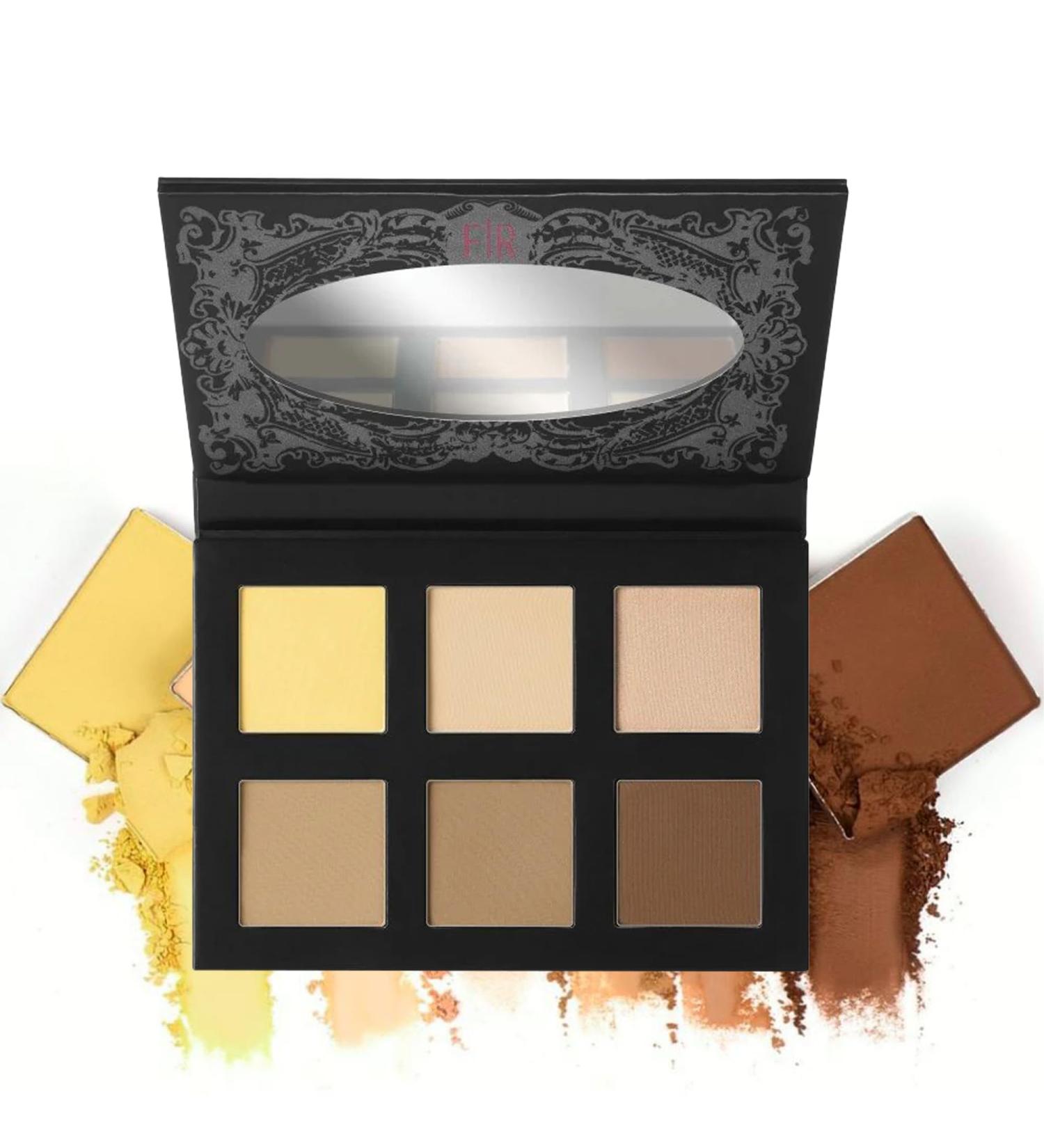 Frankie Rose Pro Contour Palette - Long-Wearing Matte Highlights & Contours for All Skin Types - International Shipping Available - Buy Online on GoSupps.com