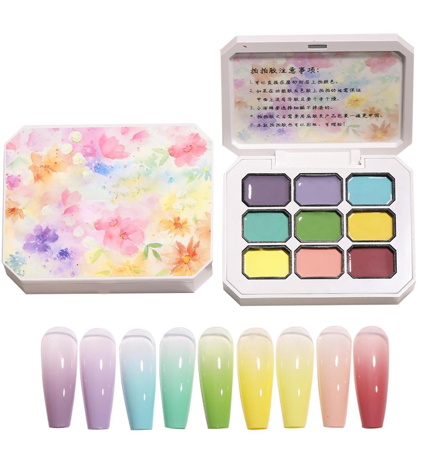 Ordin Gel Gel - Nail Angel UV Assembly Gel | Nail Gel Starter Set Quick Dry Colorful Nail Gel | 3D Sculptures Palette Footprint And Paint Modeling - Buy Online on GoSupps.com