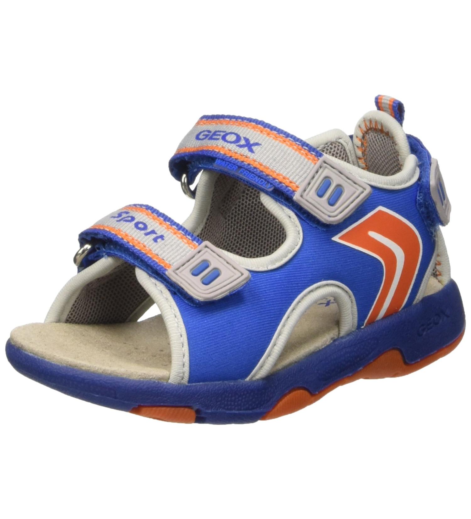 Geox Boy's B Sandal Multy - 4.5 UK Child - Bleu - CK41l - Buy Online on GoSupps.com