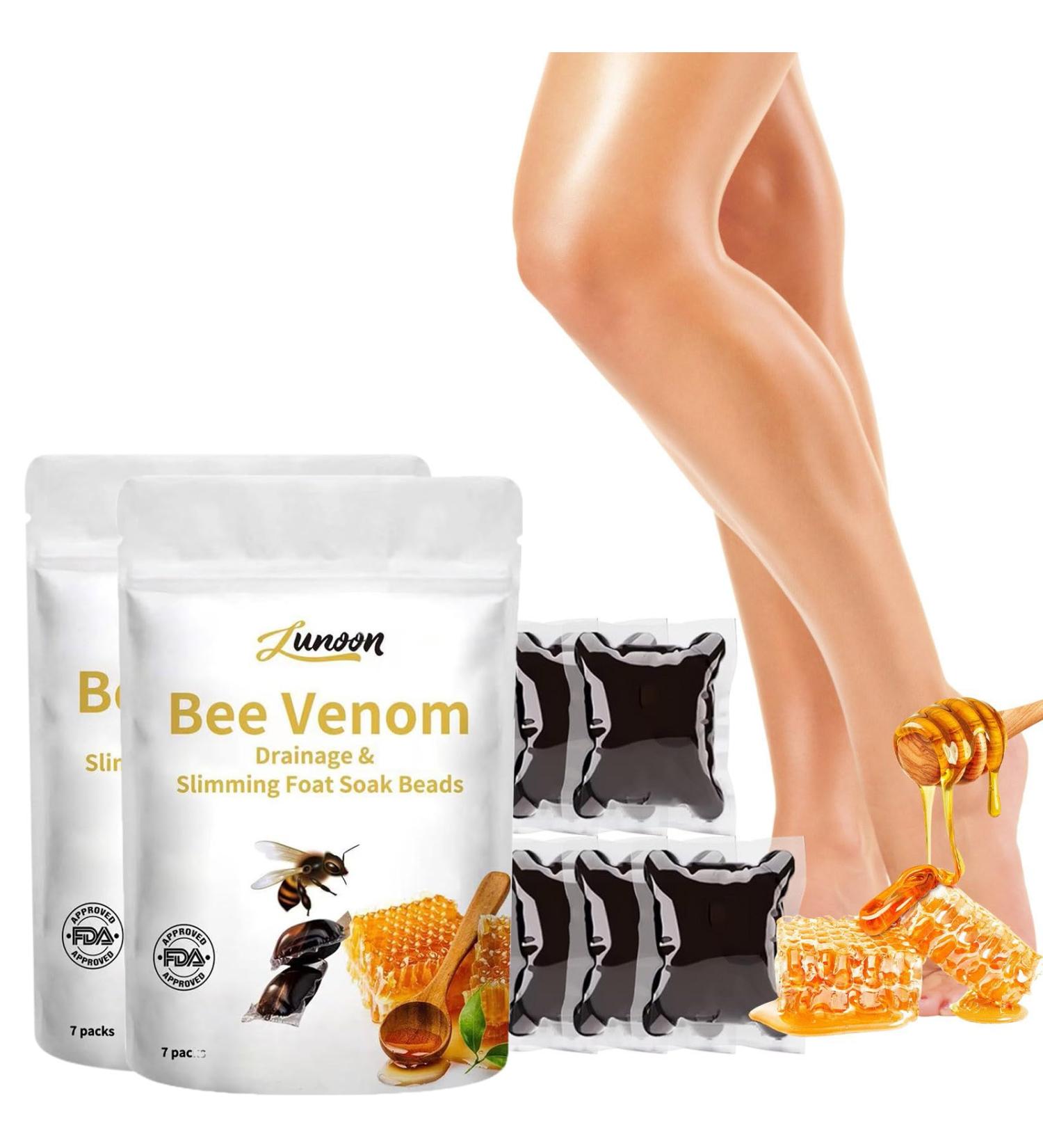 Buy Lukmlca Bienengift Fußbad & Perlen - Lymphatic Foot Ointment (2 Pack) | International Shipping Available - Buy Online on GoSupps.com