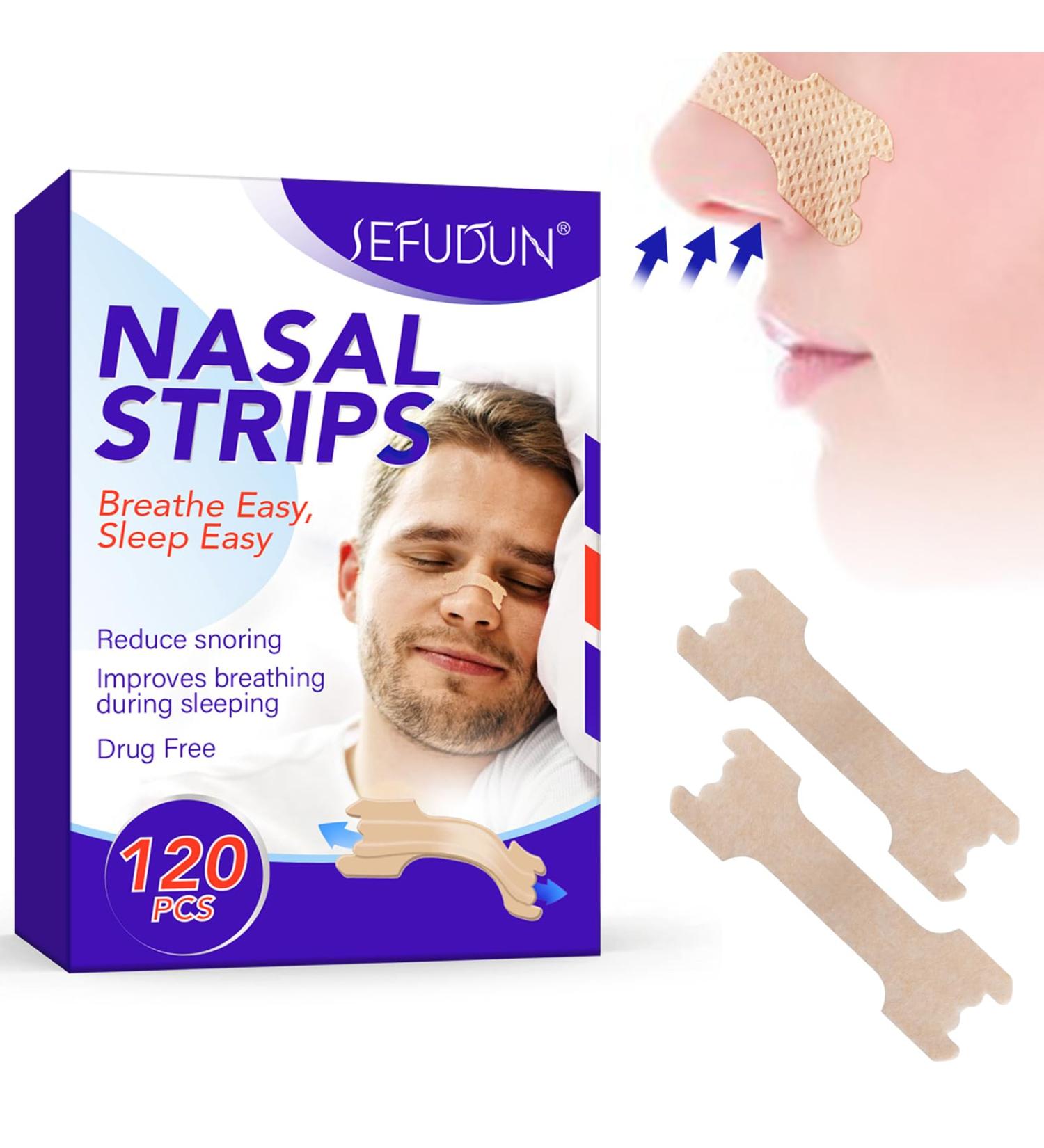 120 Nasal Strips by Yetree - Anti Snoring Devices for Instant Relief and Better Sleep - Buy Online on GoSupps.com