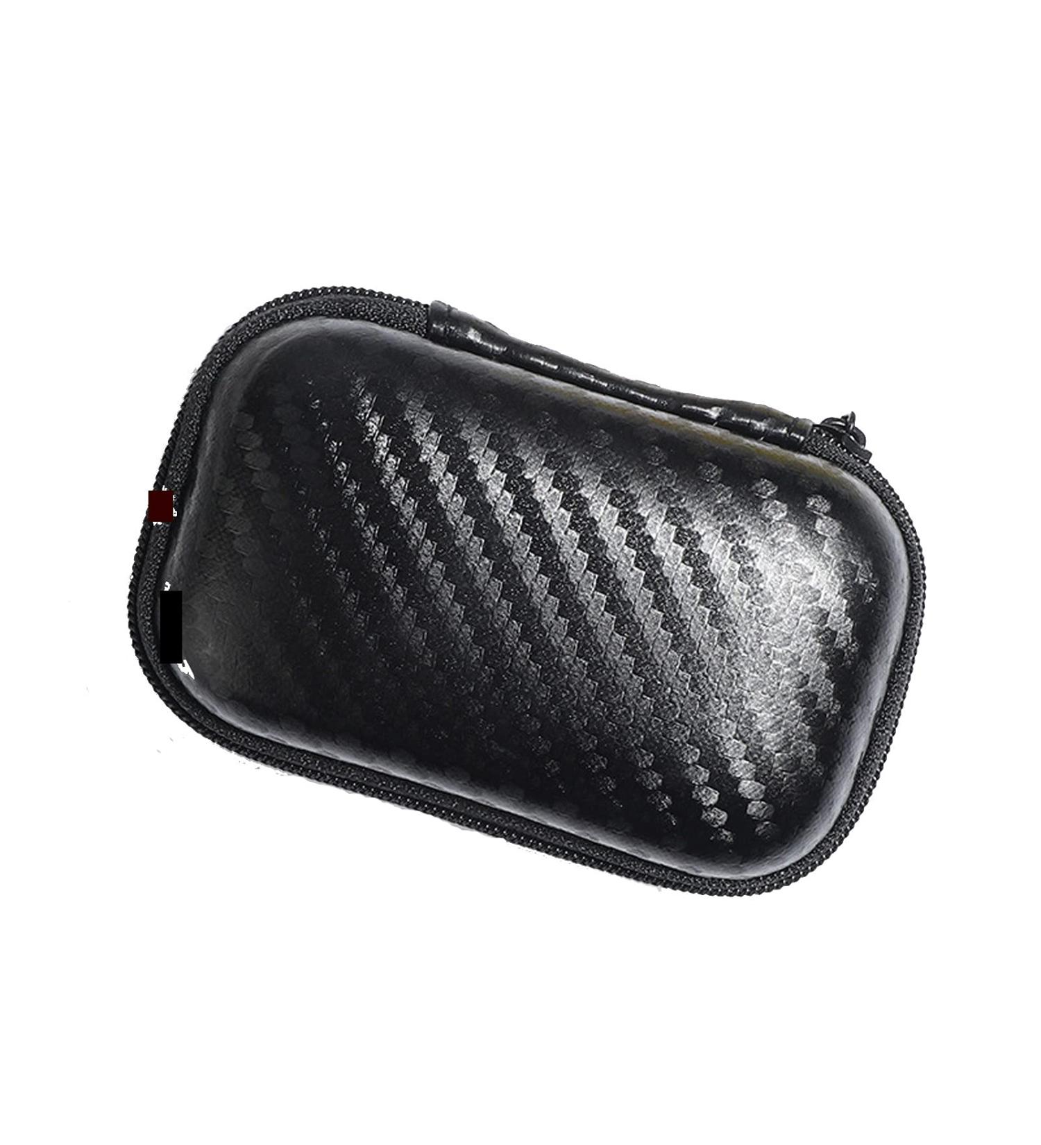 Aunye Portable Pulse Oximeter Storage Bag - PU Material Pocket-Friendly Design for Fingertip Oximeter (Black) | Ideal Accessory for Travel & Home Use - Buy Online on GoSupps.com