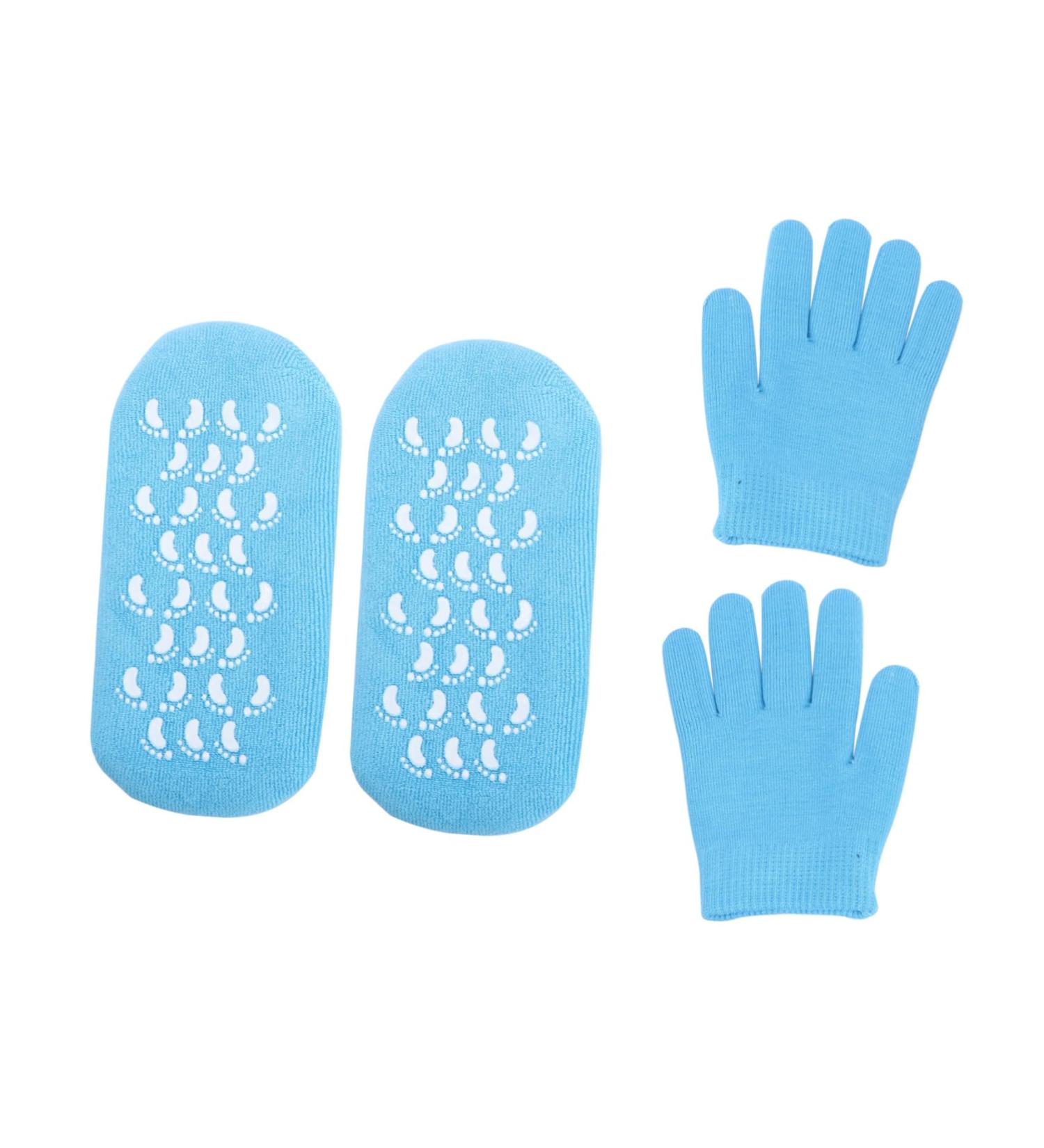  BIUDECO Moisture Gel Socks Crutch Grip Covers Gel Heel Sleeves Spa Socks For Women Socks For Cracked Skin Moisturizing For Women - Buy Online on GoSupps.com