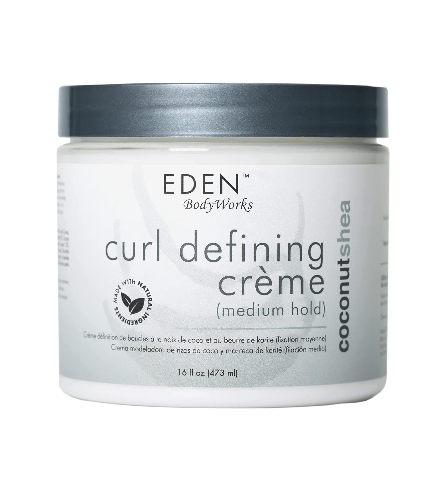 EDEN BodyWorks Coconut Shea Curl Defining Creme 16 oz - Moisturizing, Humidity Protection, Adds Shine | Packaging May Vary - Buy Online on GoSupps.com