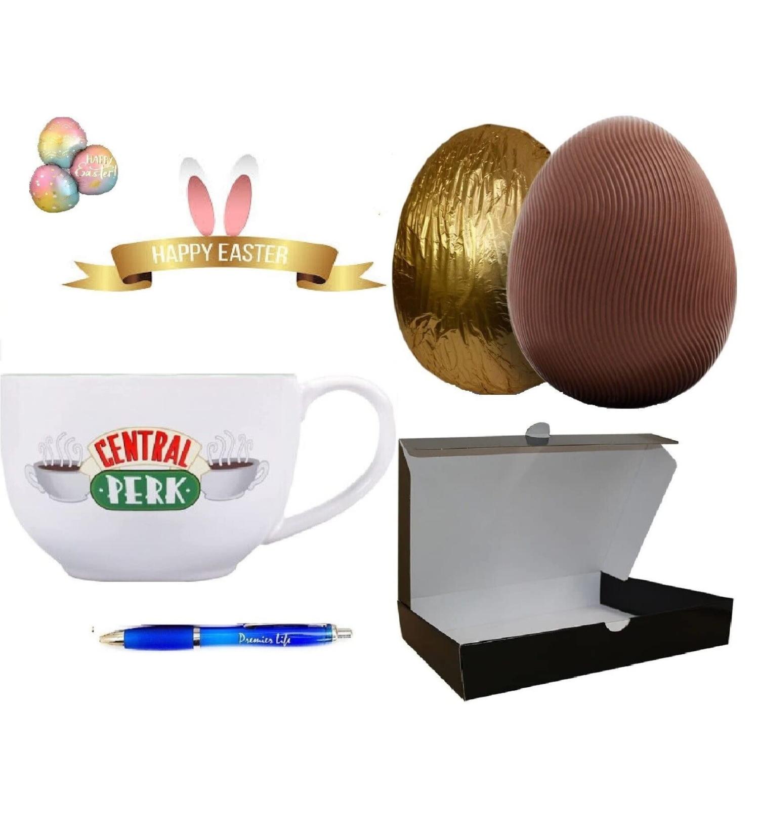 Friends Easter Set with Central Perk coffee mug and gold Easter egg - Buy Online on GoSupps.com