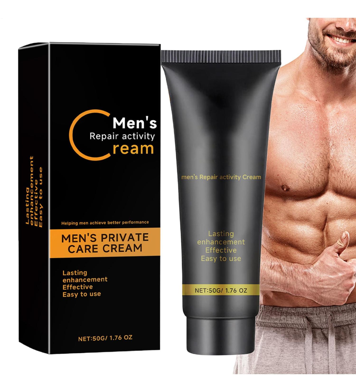  Chaies Men's Cream - 50g Cream for Personal Care and Well-being Nourishing Moisturizer | Sensitive Skin Nighttime Home Daily Care After-Shower Comfort - Buy Online on GoSupps.com