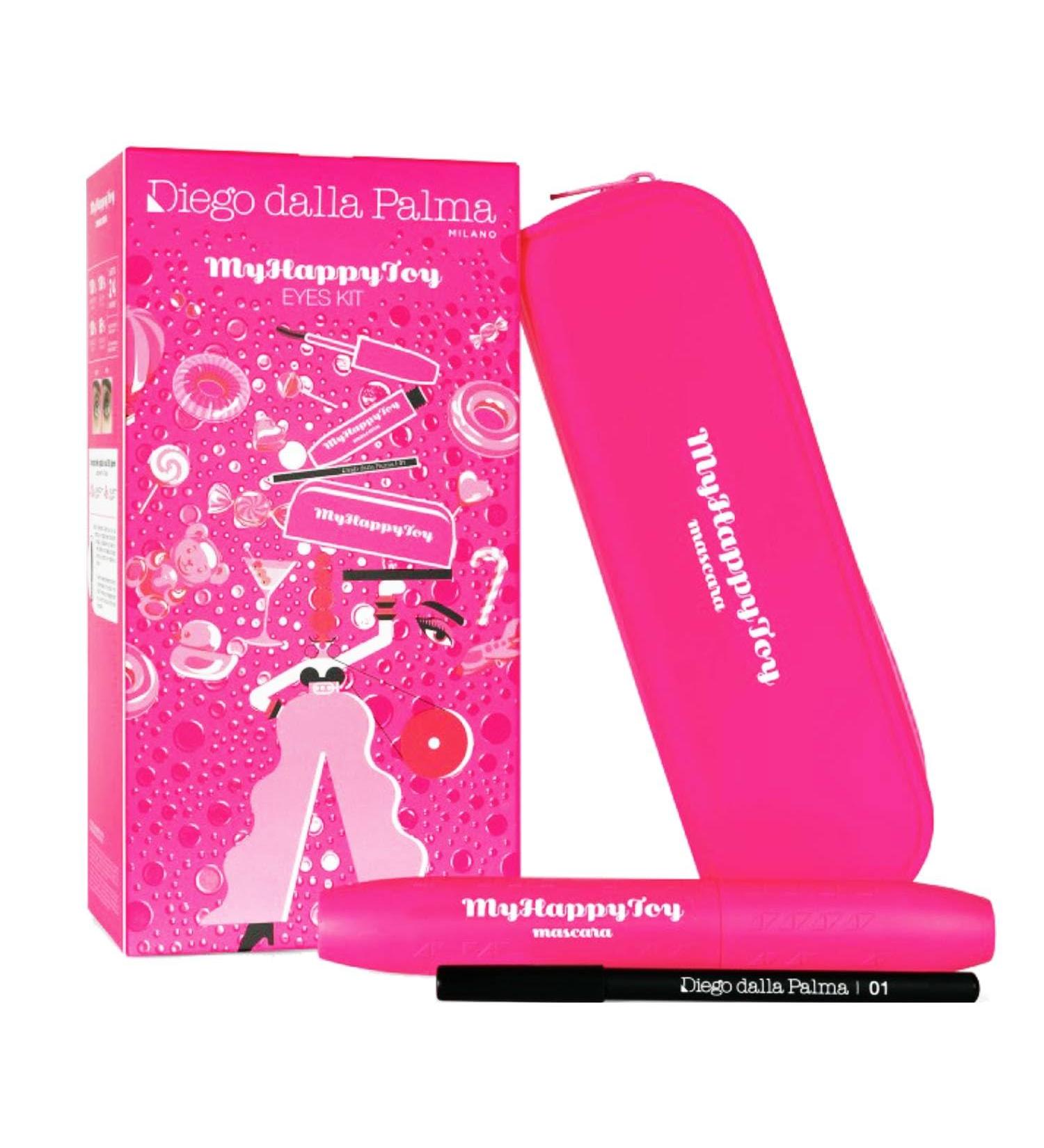  diego dalla palma Diego Dalla Palma - Gift Set for Women Eyes Kit My Happy Toy Boy Mascara with Black Pencil 01 Set - Buy Online on GoSupps.com
