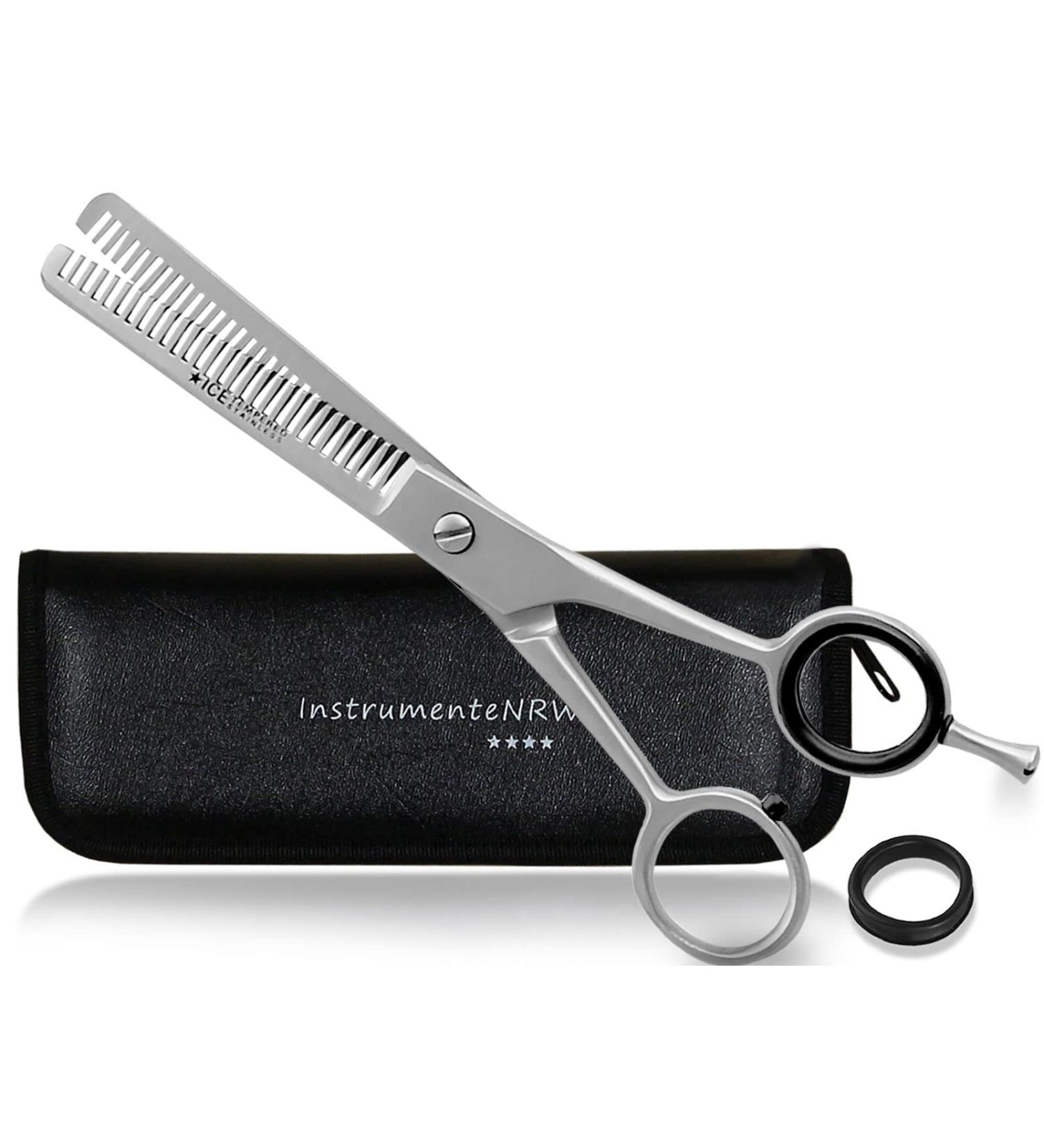 Premium Effilier Scissors | 5.5 Thinning Hairdressing Scissors with Storage Case - Perfect for Hairstyles & Modeling - Buy Online on GoSupps.com