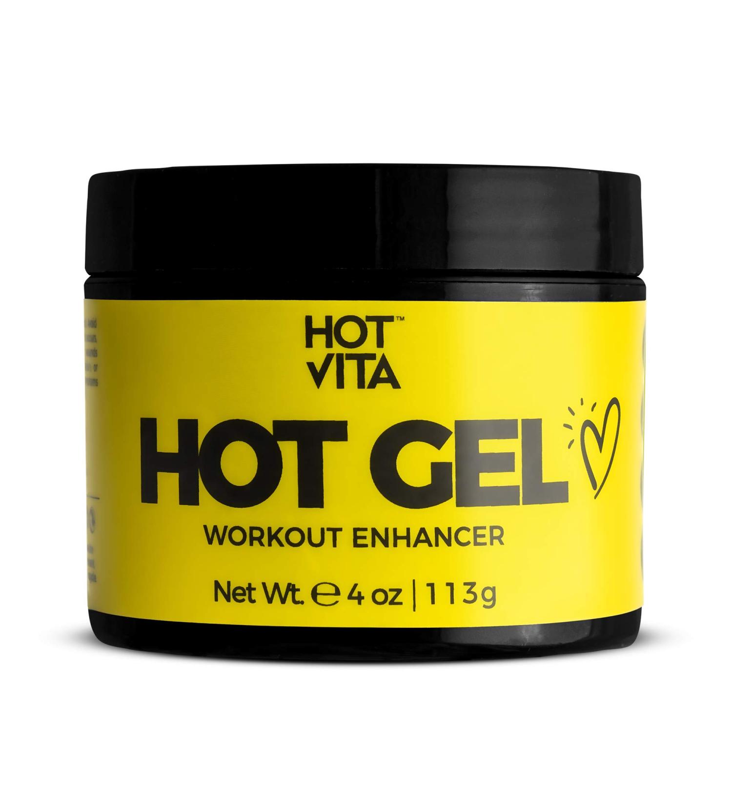 Hot Vita Hot Gel 4 oz: Sweat Cream Workout Enhancer & Belly Slimming Gel - Buy Online on GoSupps.com