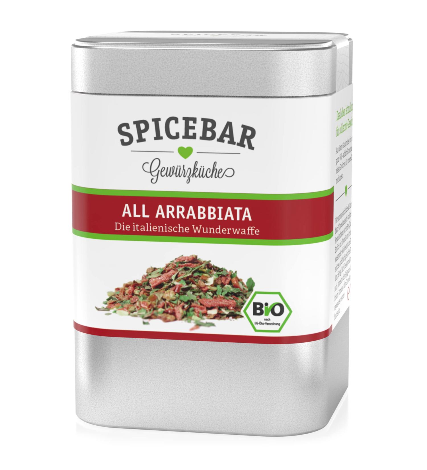 Spicebar All Arrabbiata spice mix original Italian & spicy organic 1 x 70 g - Buy Online on GoSupps.com