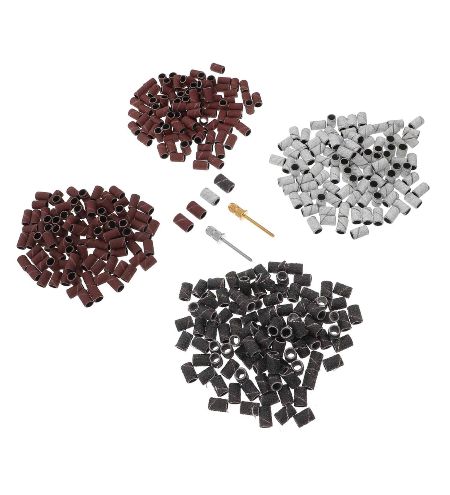Housoutil 1 Set Nail Sand Circle Cap Drill Set Resin Abrasive Cloth Foot - Buy Online on GoSupps.com