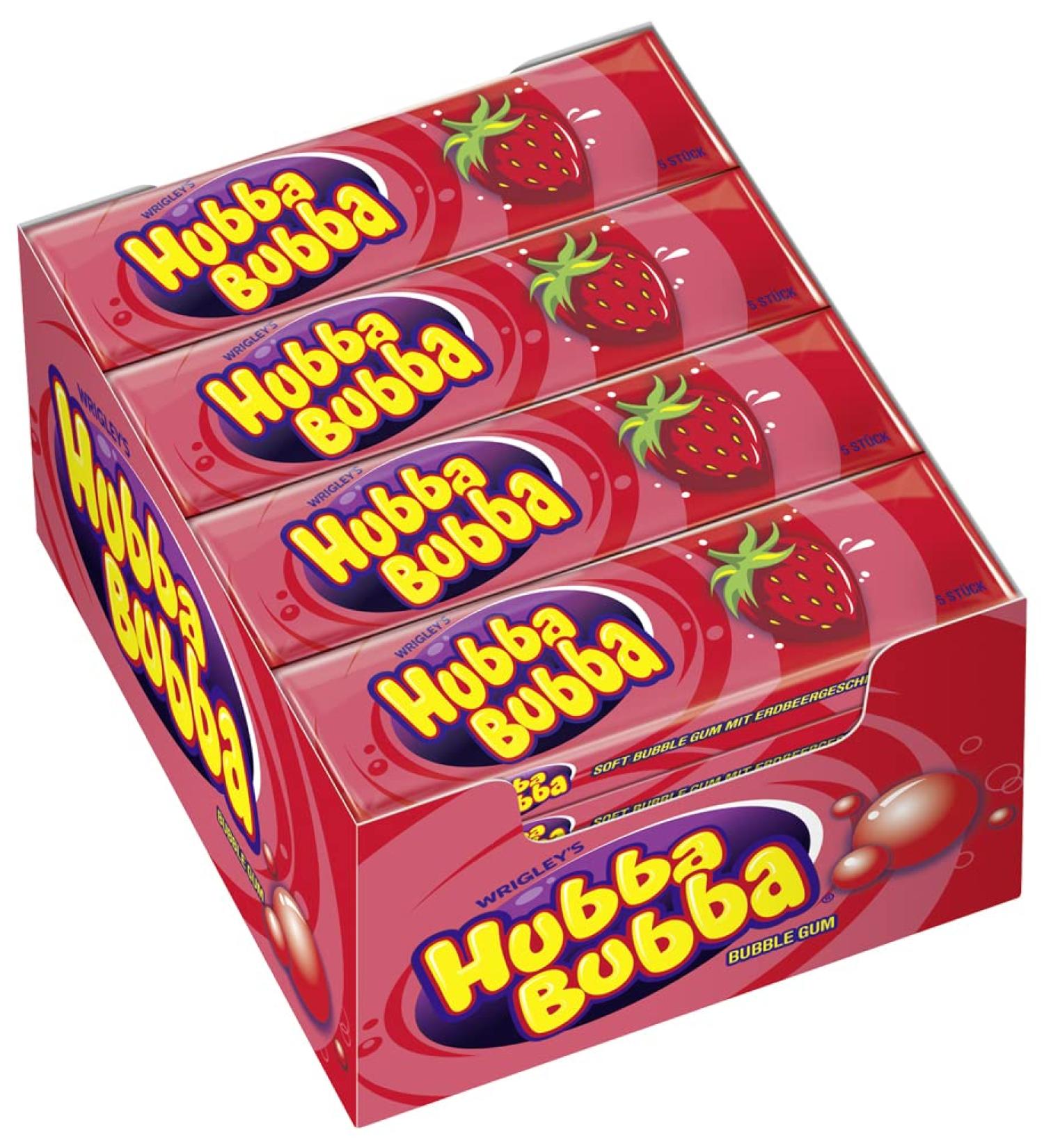 Buy Hubba Bubba Chewing Gum - Strawberry Flavor | 20 Packs (700g) | Fast International Shipping - Buy Online on GoSupps.com