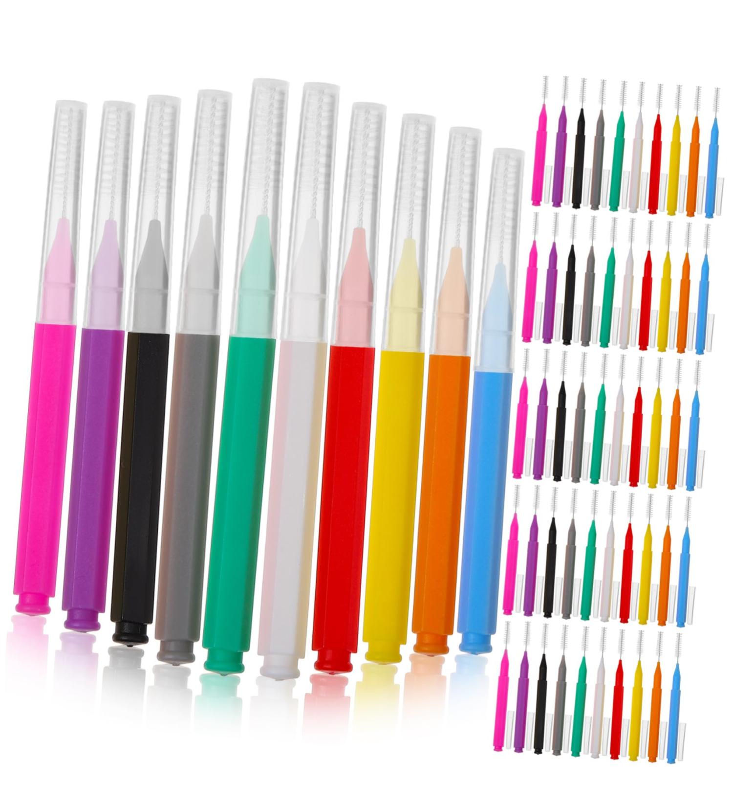 JE COMPRIS 100 ST Dental Floss Braces Brush & Interdental Brushes - Optimal Oral Care for Braces Wearers - Buy Online on GoSupps.com