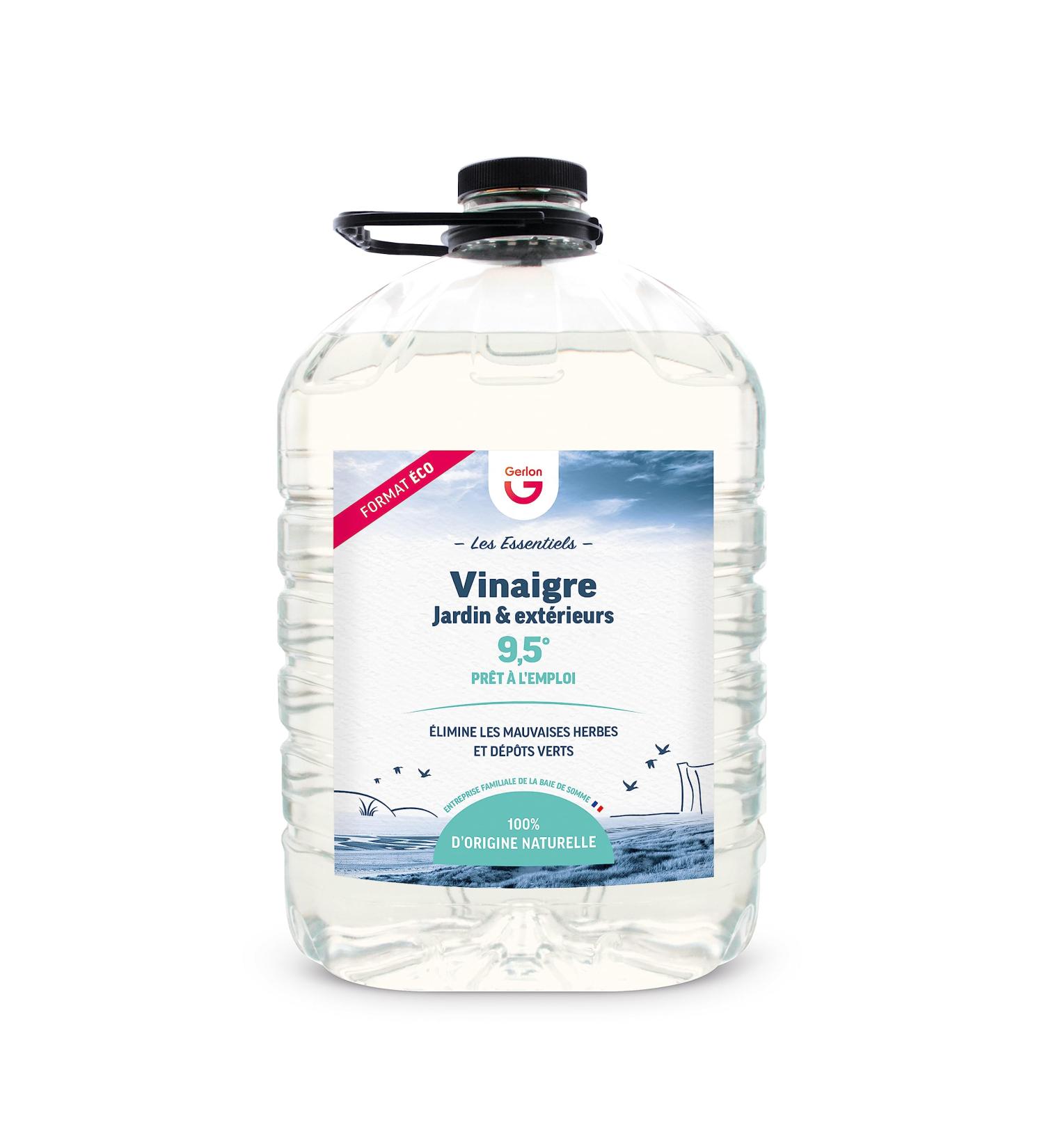 White Vinegar 9.5 5 Liters Ideal for Use Weedkiller & Household Effective & Natural Anti-Limescale - Buy Online on GoSupps.com