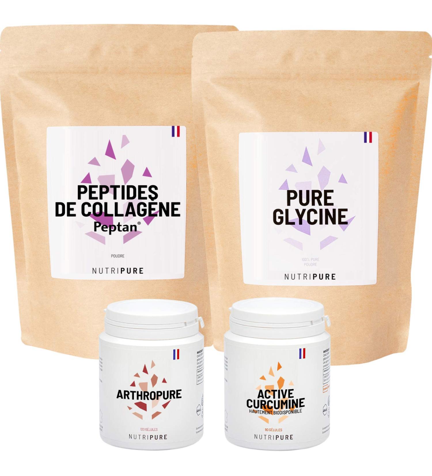 Nutripure | Mobility and Joint Pack | Peptan | Wisteria | Turmeric | Arthropure | Supplements against collagen and cartilage aging - Buy Online on GoSupps.com