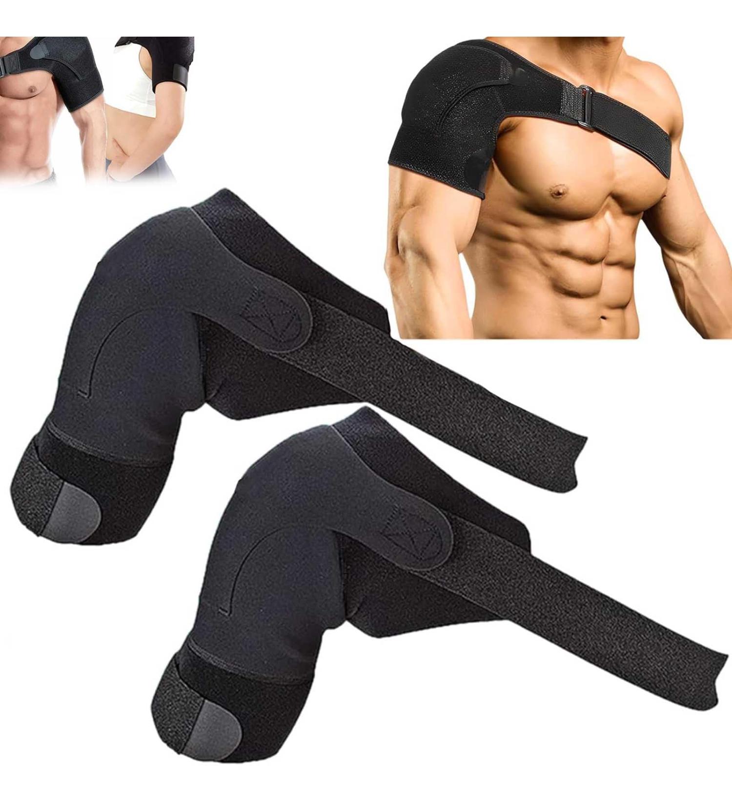 AgeRelief Orthopedic Compression Shoulder Brace Age Relief Compression Shoulder Brace AgeRelief - The Ultimate Shoulder Pain Relief Shoulder brace Shoulder compression brapce (2pcs) - Buy Online on GoSupps.com