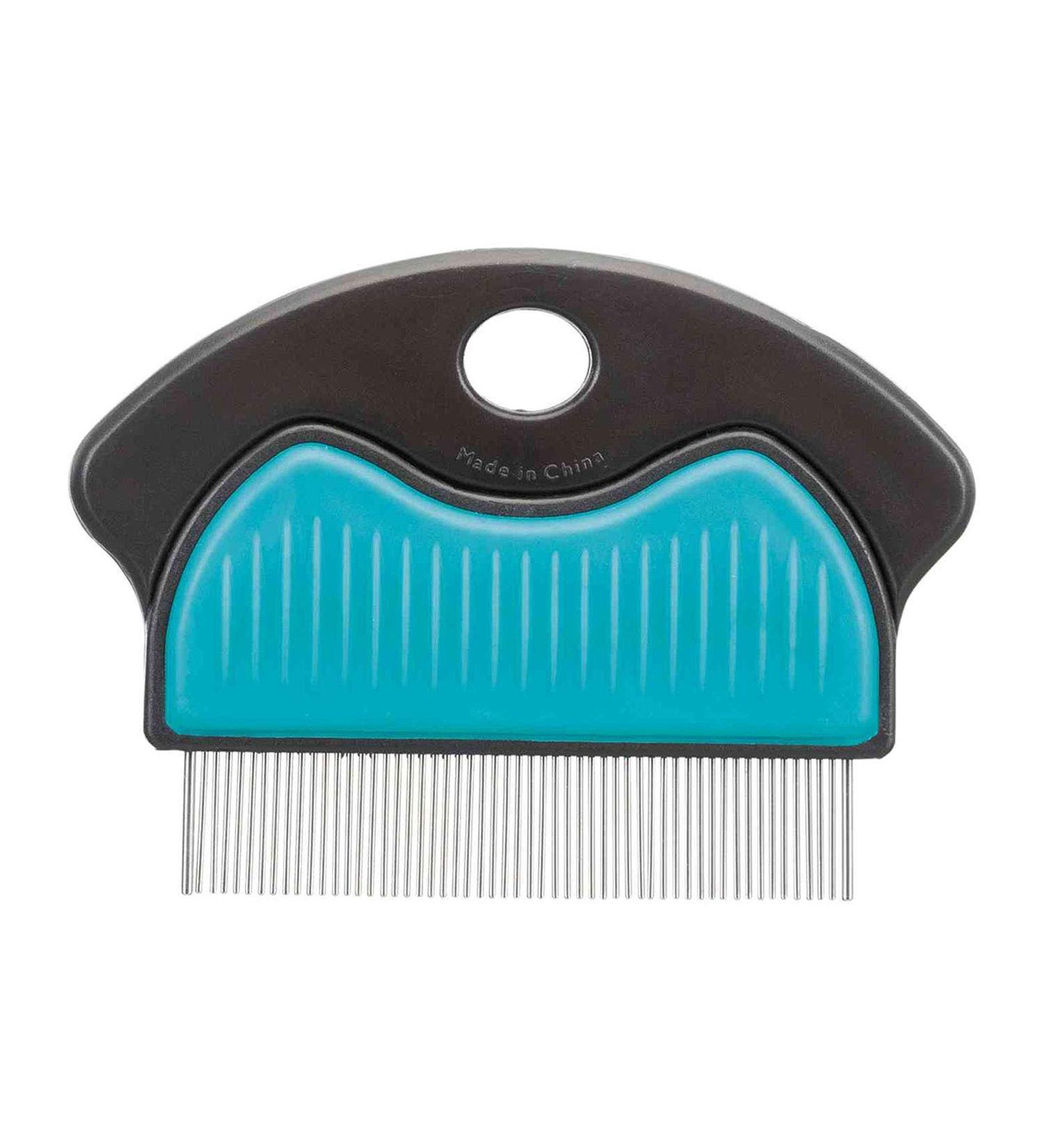 Trixie Flea and Dust Comb - 7 cm Size - Black | Best Pet Grooming Tool for Flea Removal - Buy Online on GoSupps.com