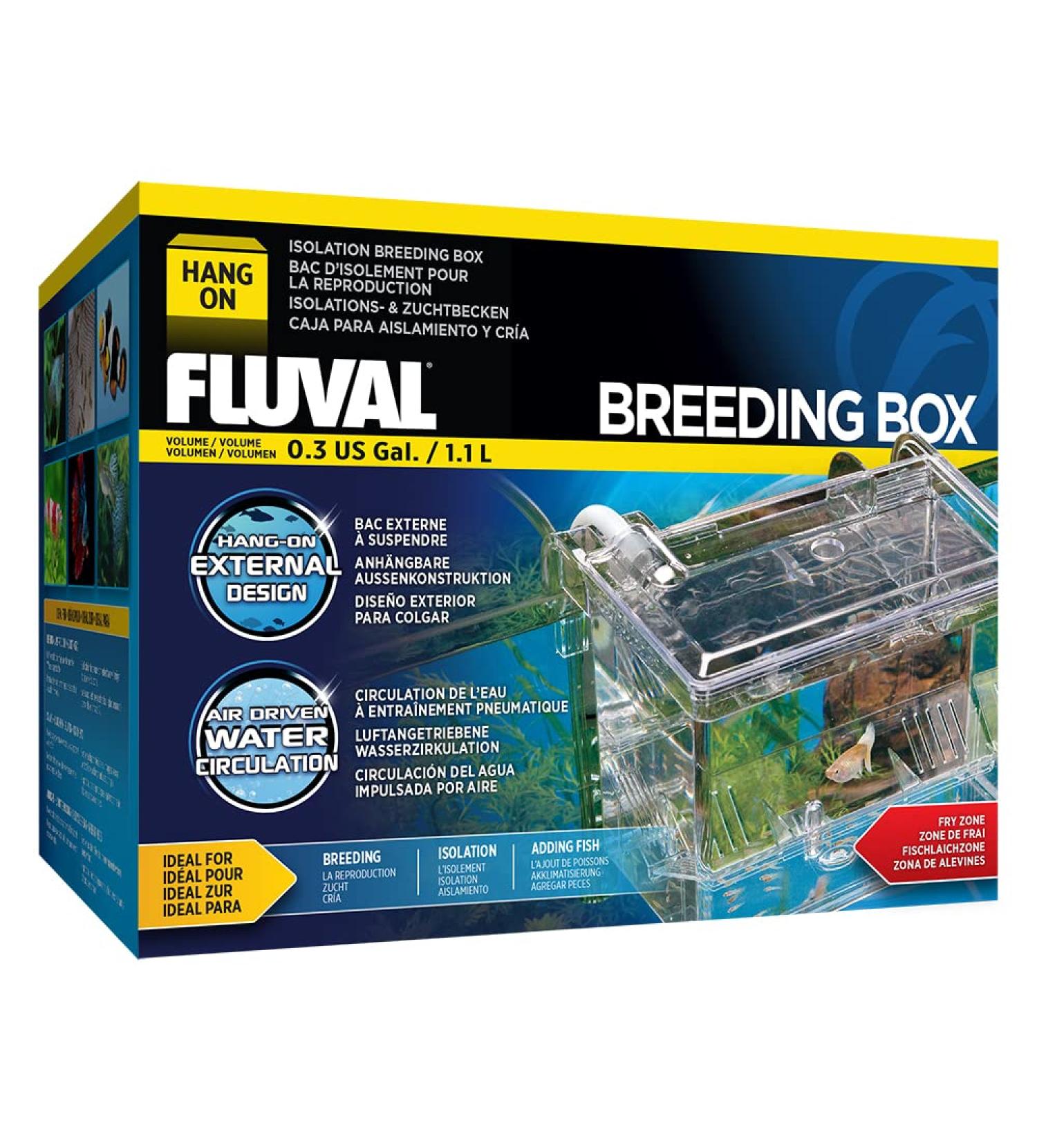 Fluval Medium Multi-Chamber Holding and Breeding Box - Ideal for Fish Breeding and Holding - Buy Online on GoSupps.com