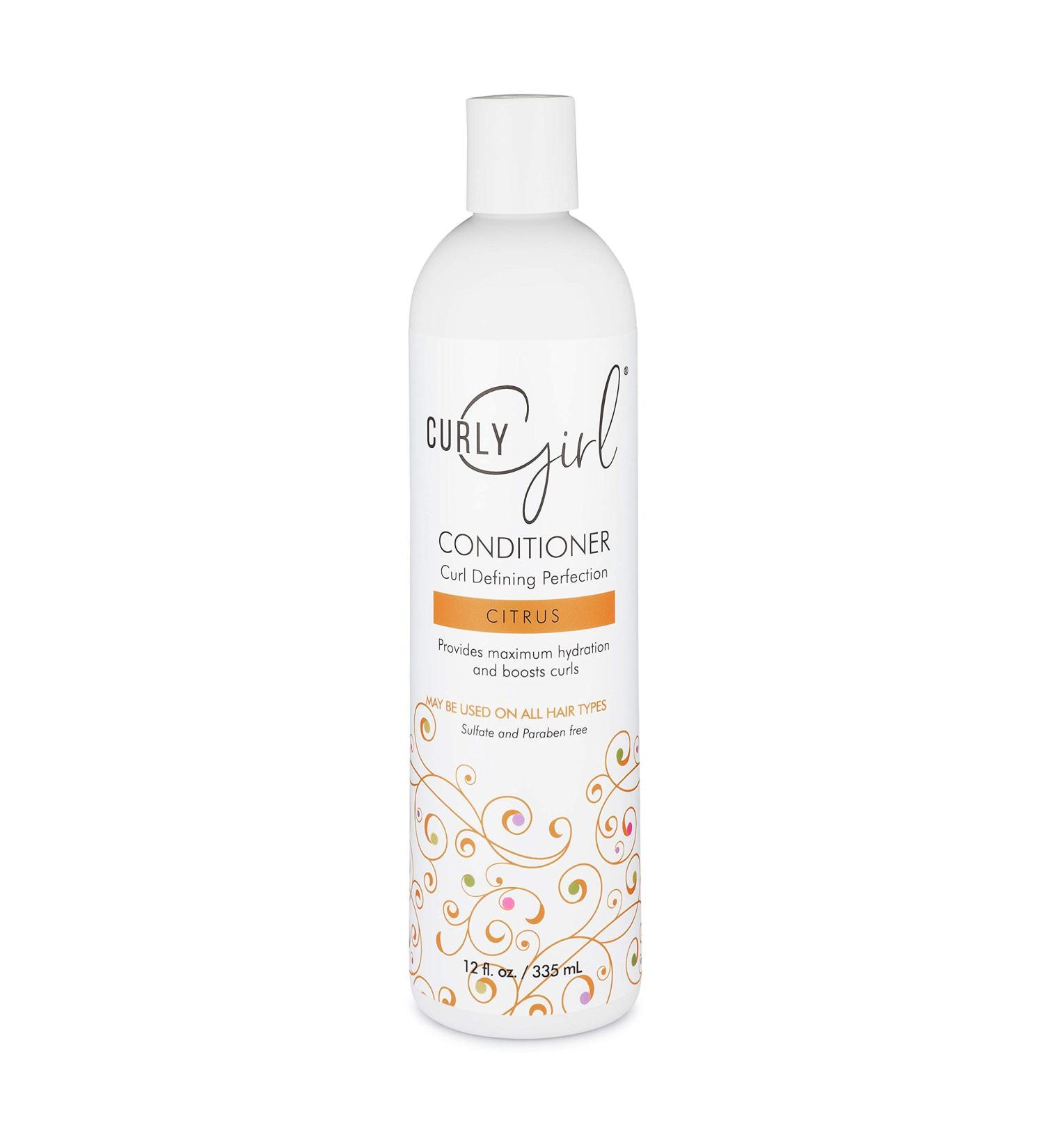 Curly Girl Curl Definition Sulfate & Paraben Free Conditioner Citrus 12 oz