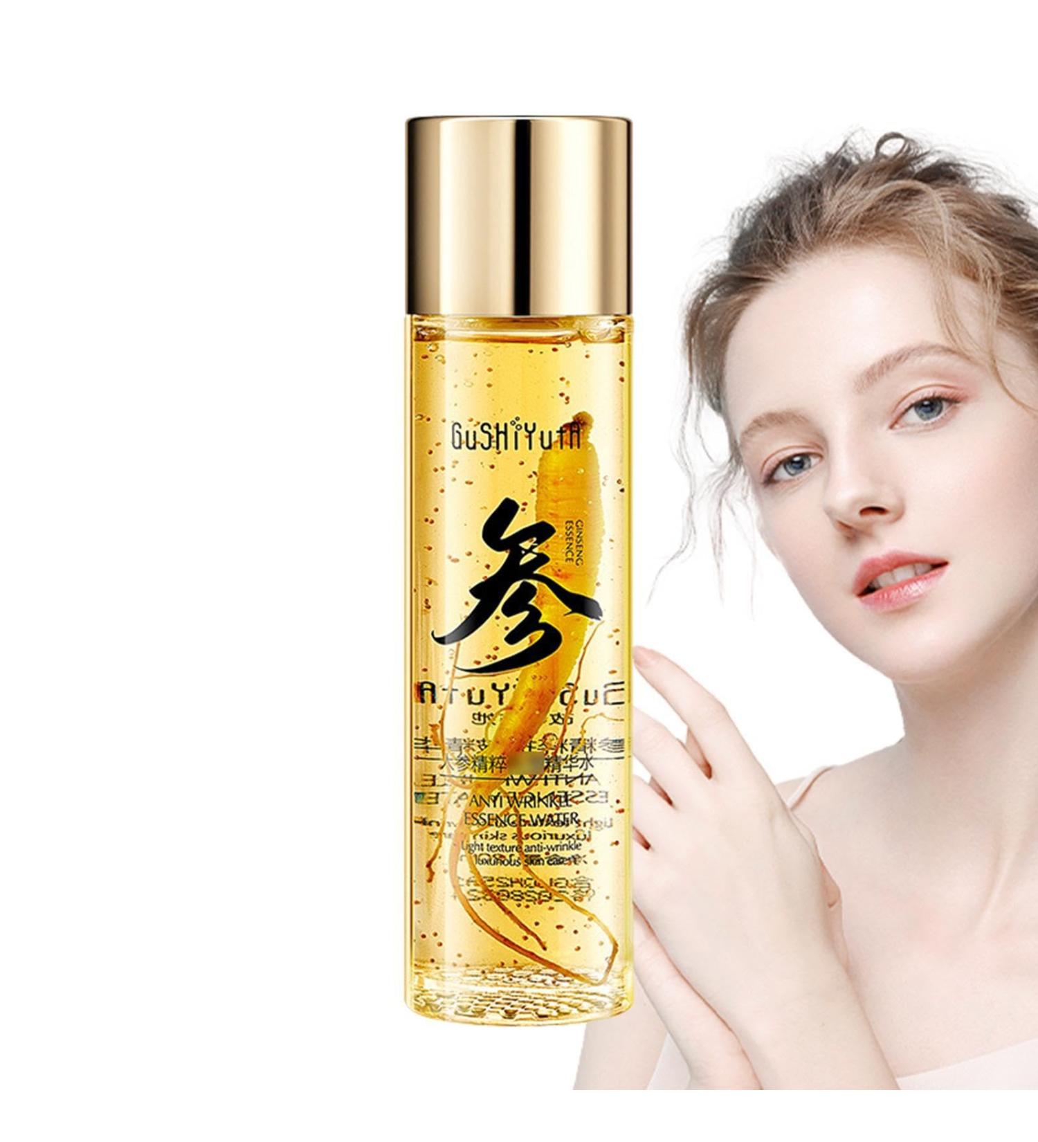 Generic Ginseng Extract Liquid Ginseng Essence Water Moisturizing Brightening Ginseng Oil For Face 120ml Facial Firming Essence Pore Minimizer Skin Rejuvenating Moisturizer Skincare For Even Skin Tone - Buy Online on GoSupps.com
